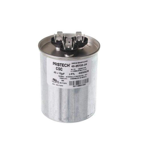 SD432513324 432513324-43-25133-24-motor-run-capacitor-dual-45-10-mfd-440v