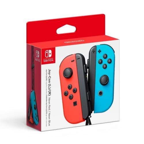 SD45496590130 45496590130-joy-con-controllers-neon-red-blue-nintendo-switch