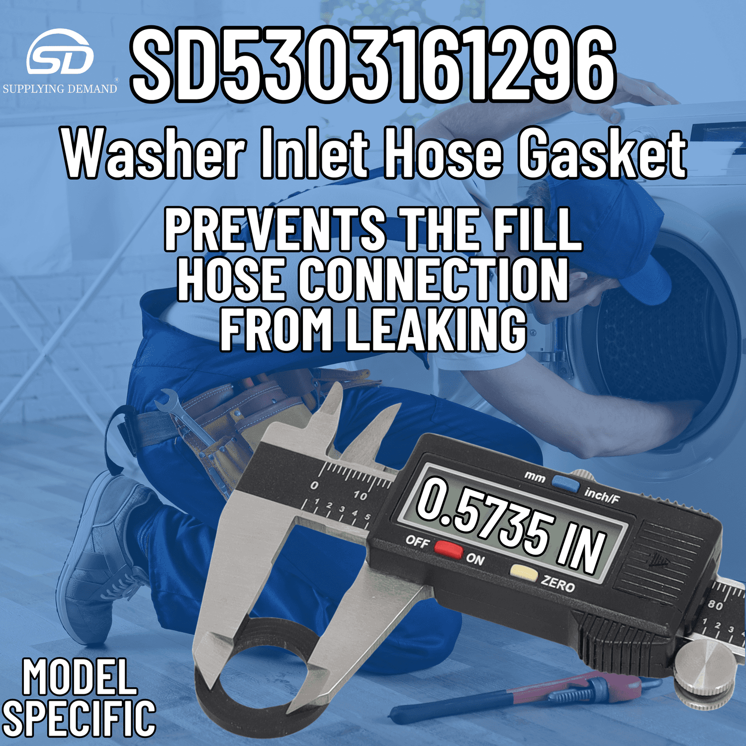 SD5303161296 5303161296-3161296-washer-inlet-hose view 71