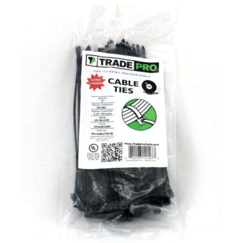 SDCT14-50C0W CT14-50C0W-cable-ties-uv-black-100-pack