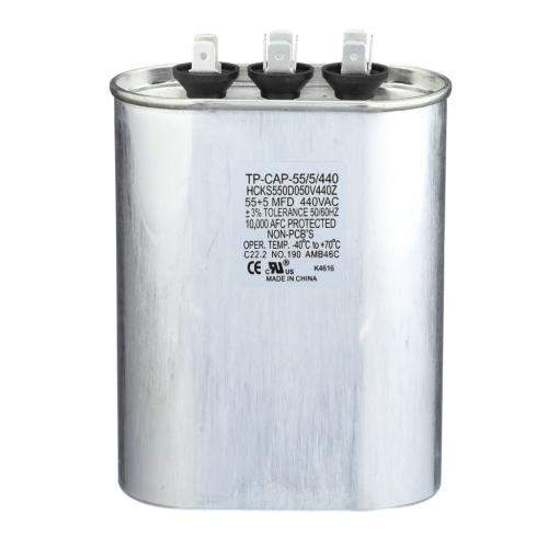 SDTP-CAP-55/5/440 TP-CAP-55-5-440-run-capacitor-round-dual-rated
