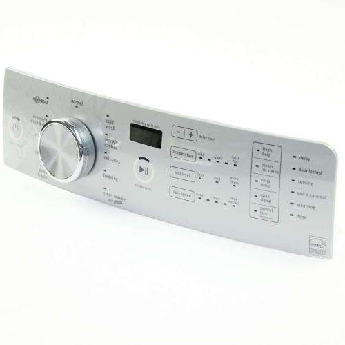 SDW10748424 W10748424-washing-machine-control-panel-white