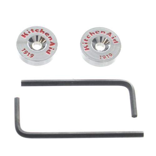 SDW10846205 W10846205-refrigerator-handle-medallion-kit