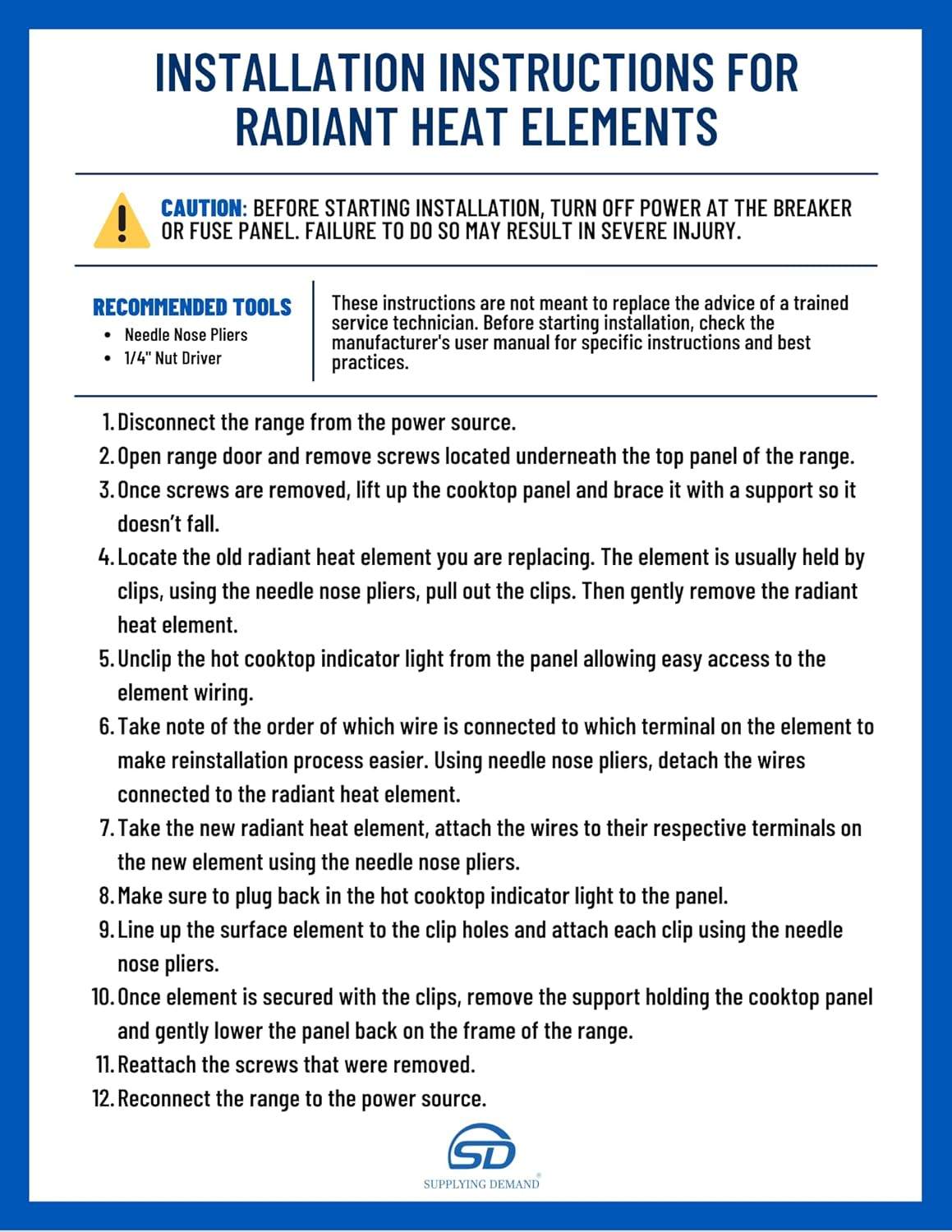 SDWB30T10132 wb30t10132-wb30t10128-electric-range-radiant-element view 31