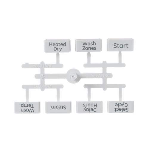 SDWD34X11833 WD34X11833-button-and-graphics-assembly