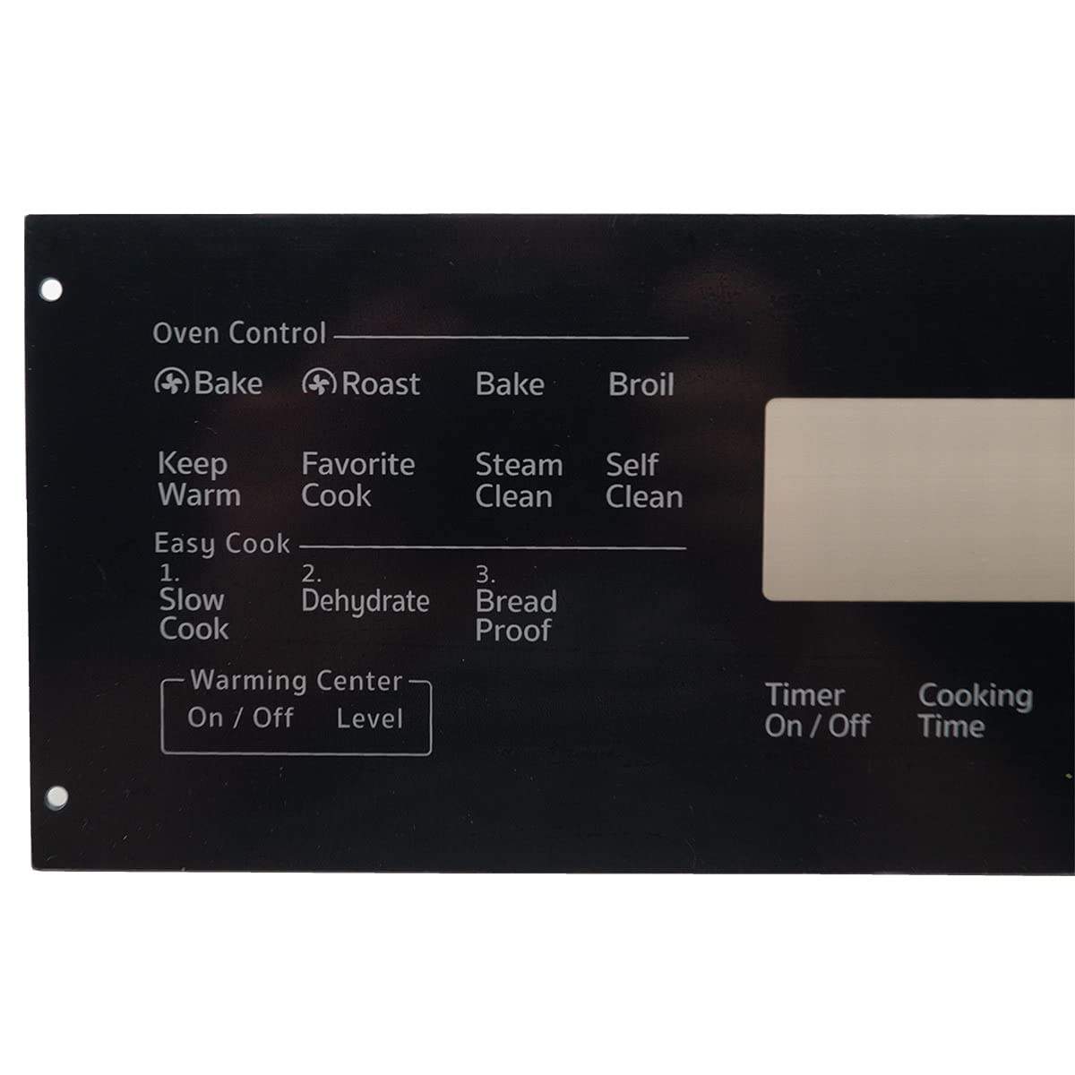 SDDG34-00030A dg34-00030a-4010969-electric-range-membrane-switch view 41