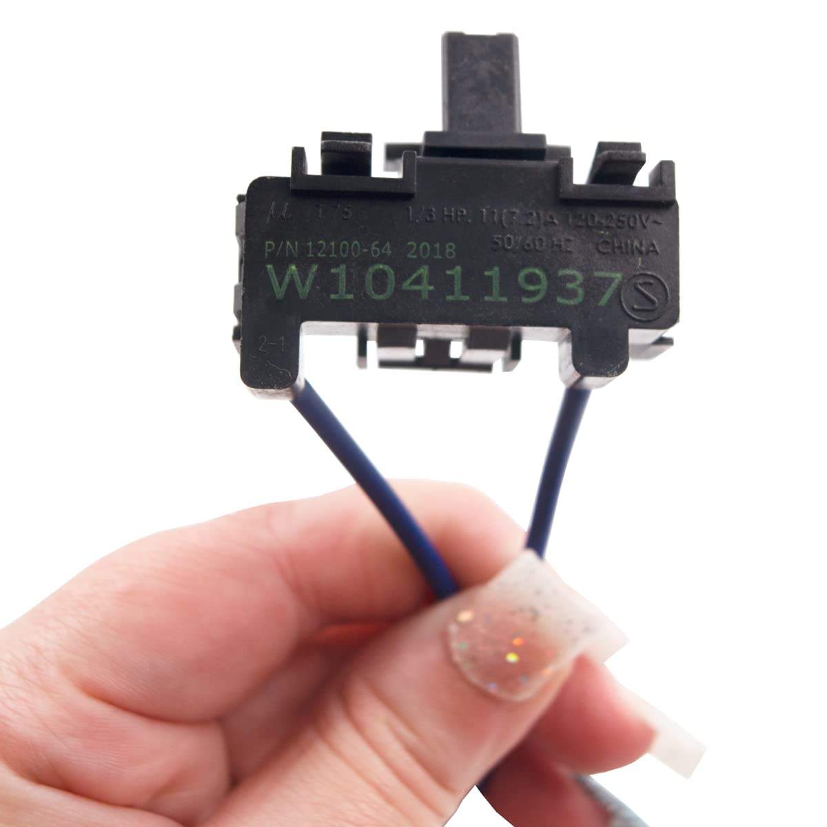 SDW10411937 w10411937-w10246525-dryer-belt-switch view 31