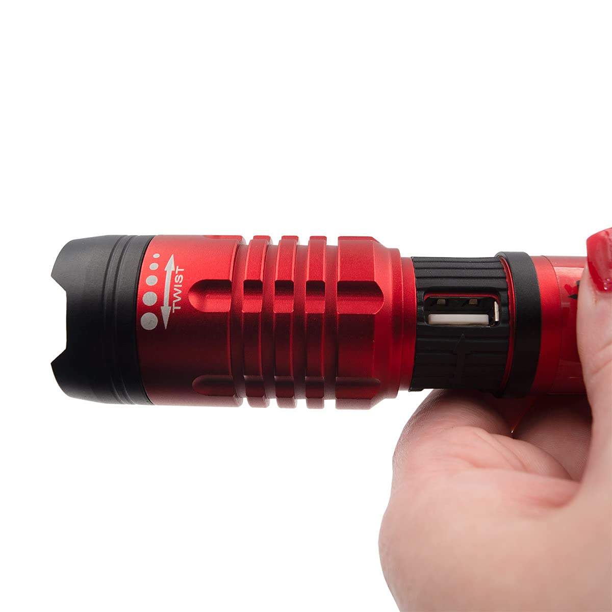 SDHRF-1RED hrf-1red-hrf-1-flashlight-rechargeable-zoomable view 41