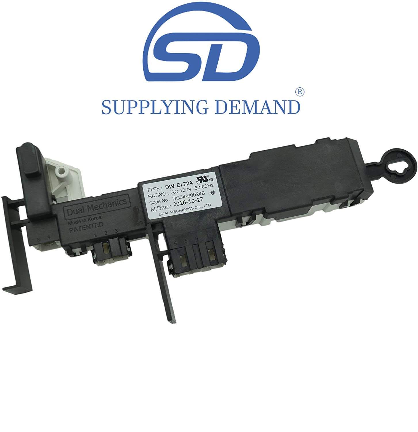 SDDC34-00024B dc34-00024b-ap5577180-washer-door-lock-switch view 21