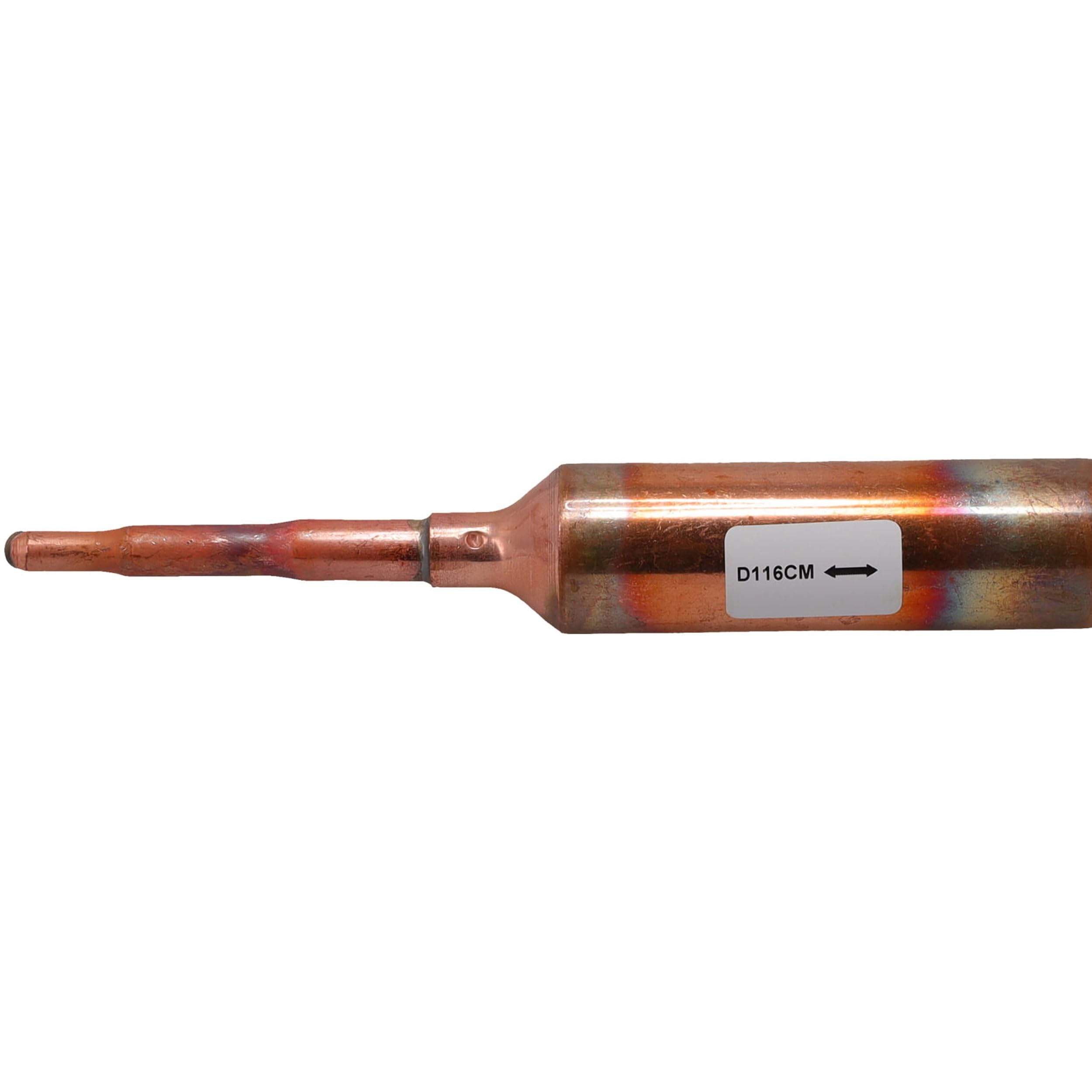 SDD116 d116-copper-spun-refrigeration-filter-drier view 21