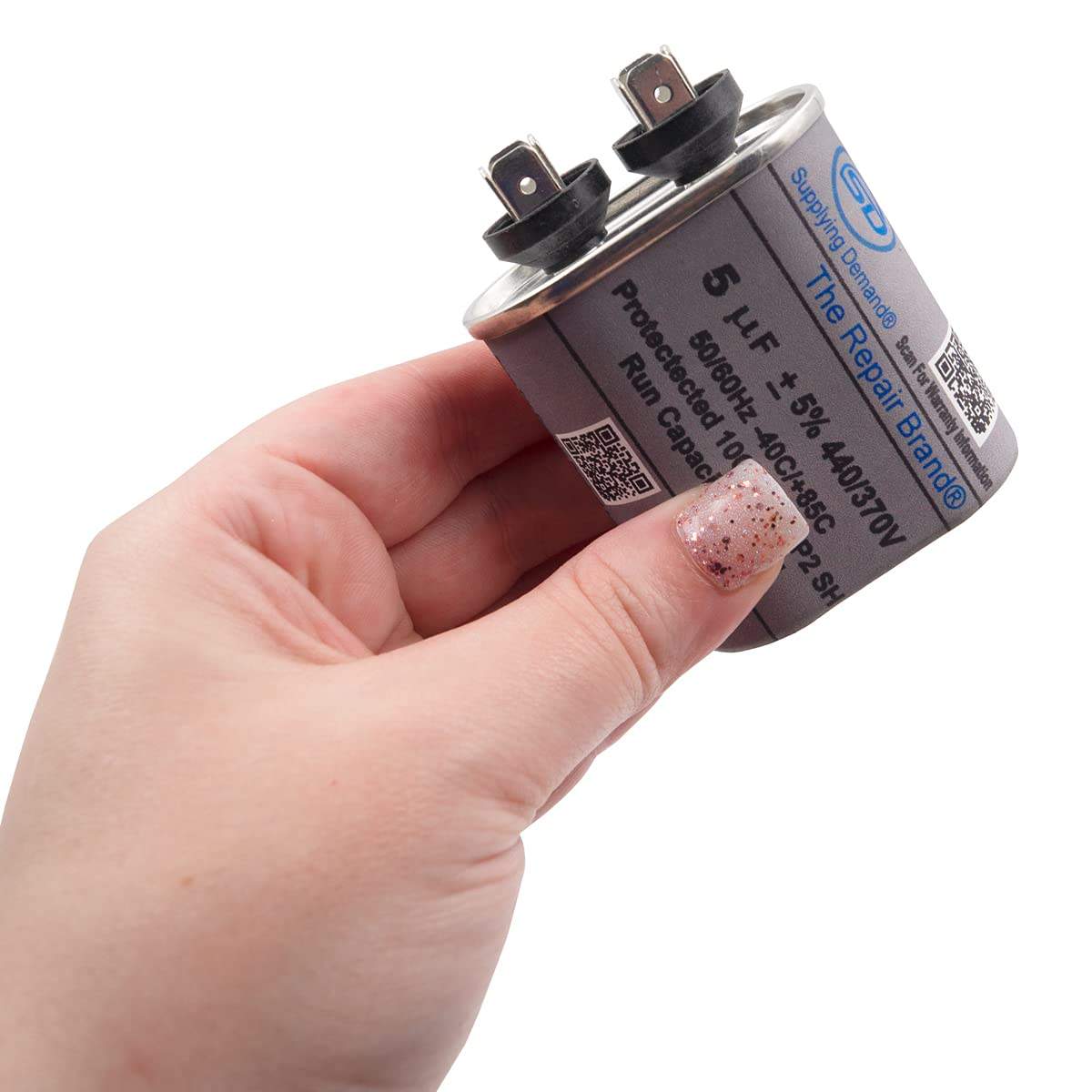 SDCR5X440 cr5x440-tjc5x440-capacitor-run-5-mfd-oval view 31