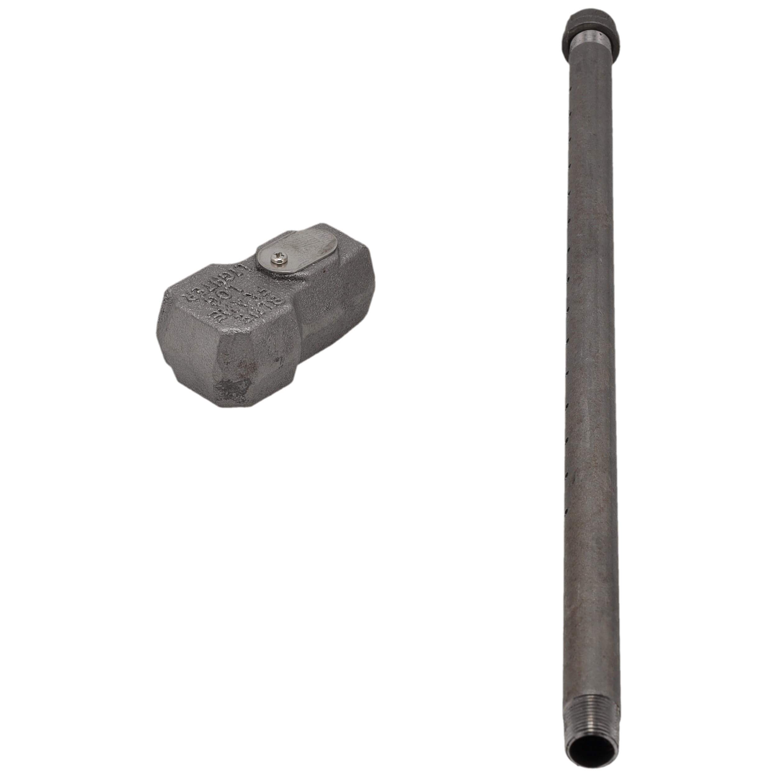 SDLLA90-LP55-165 lla90-lp55-165-log-lighter-propane-pipe-and-cap view 61