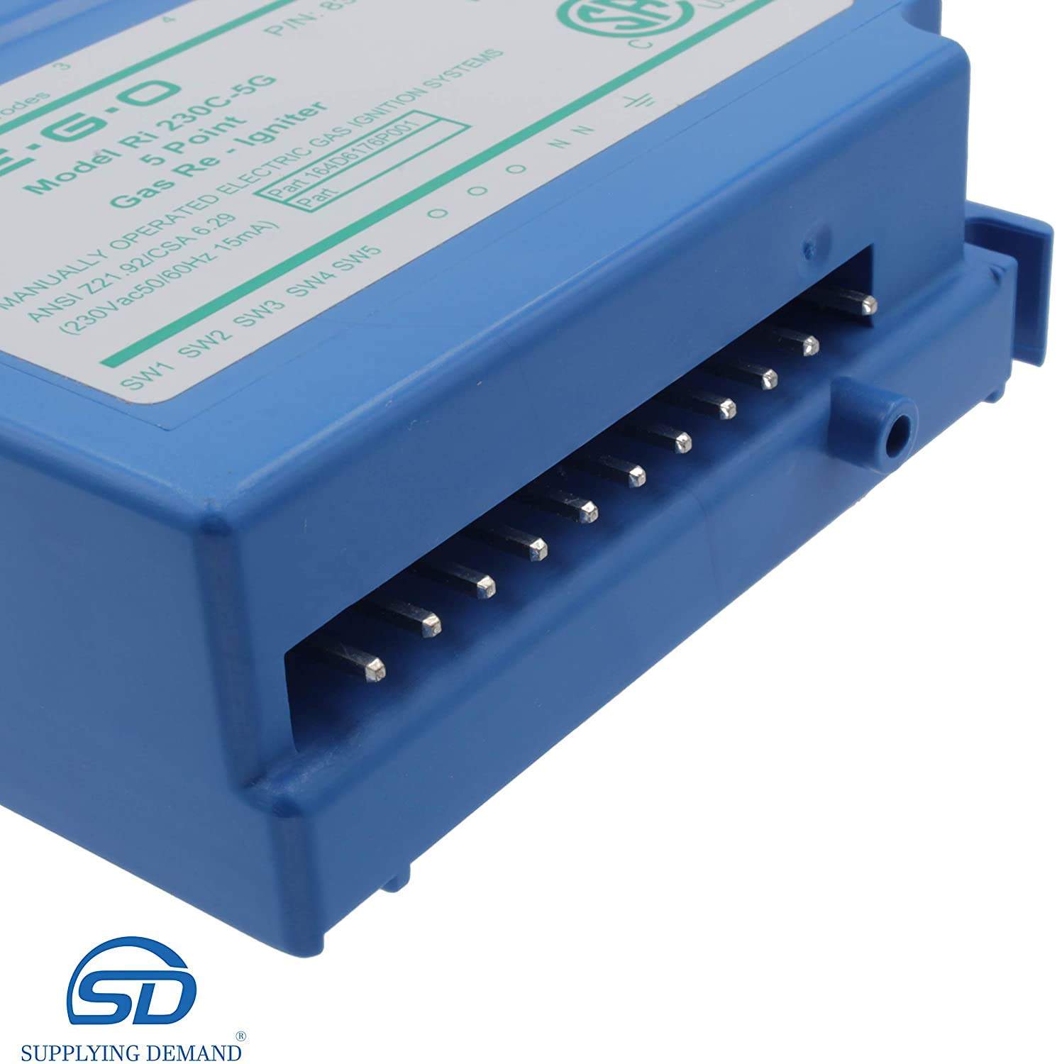 SDWB13T10076X wb13t10076x-wb13t10076-gas-range-cooktop-spark-module view 21