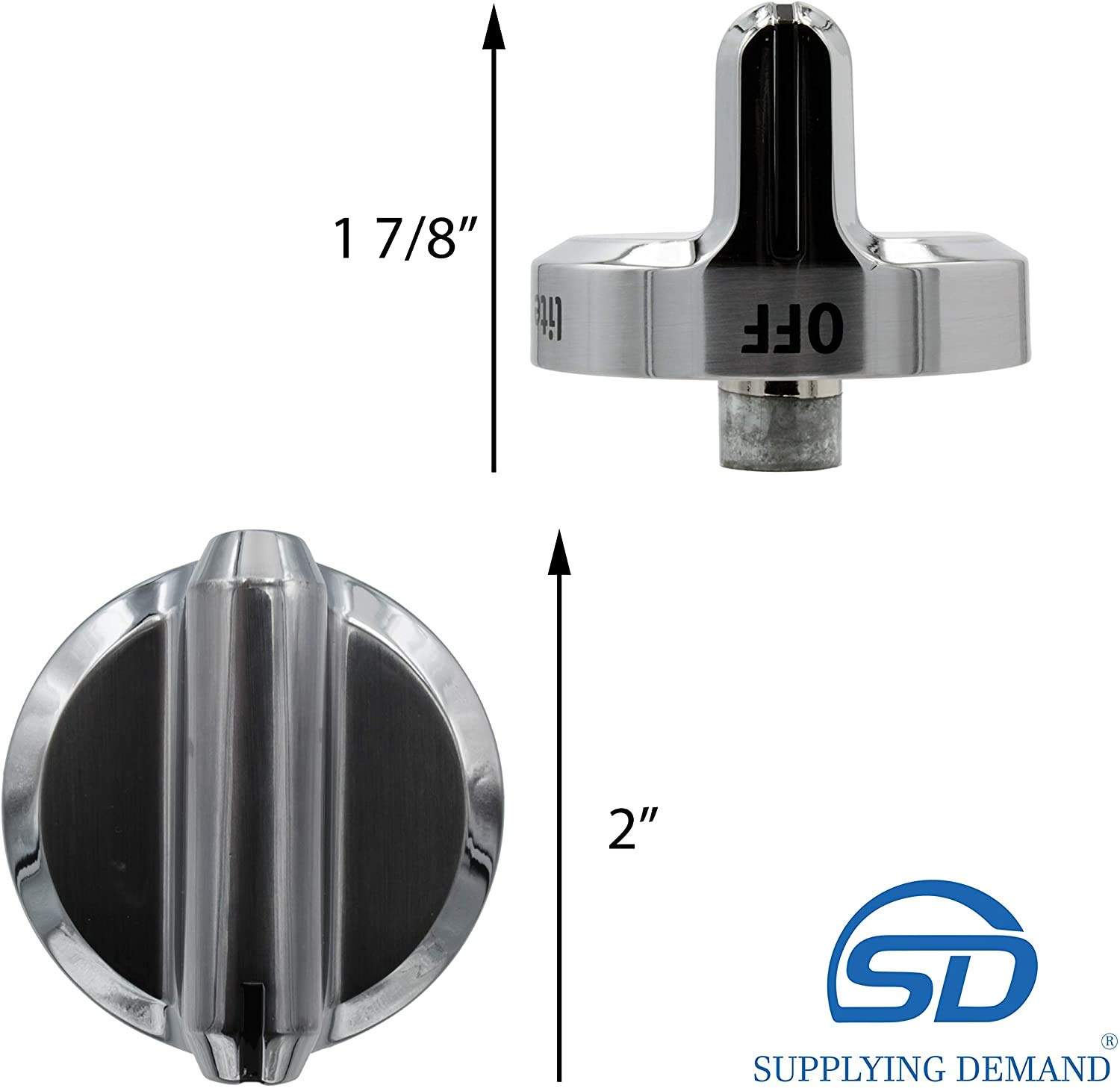 SD316564509 316564509-1513575-gas-range-burner-knob view 21