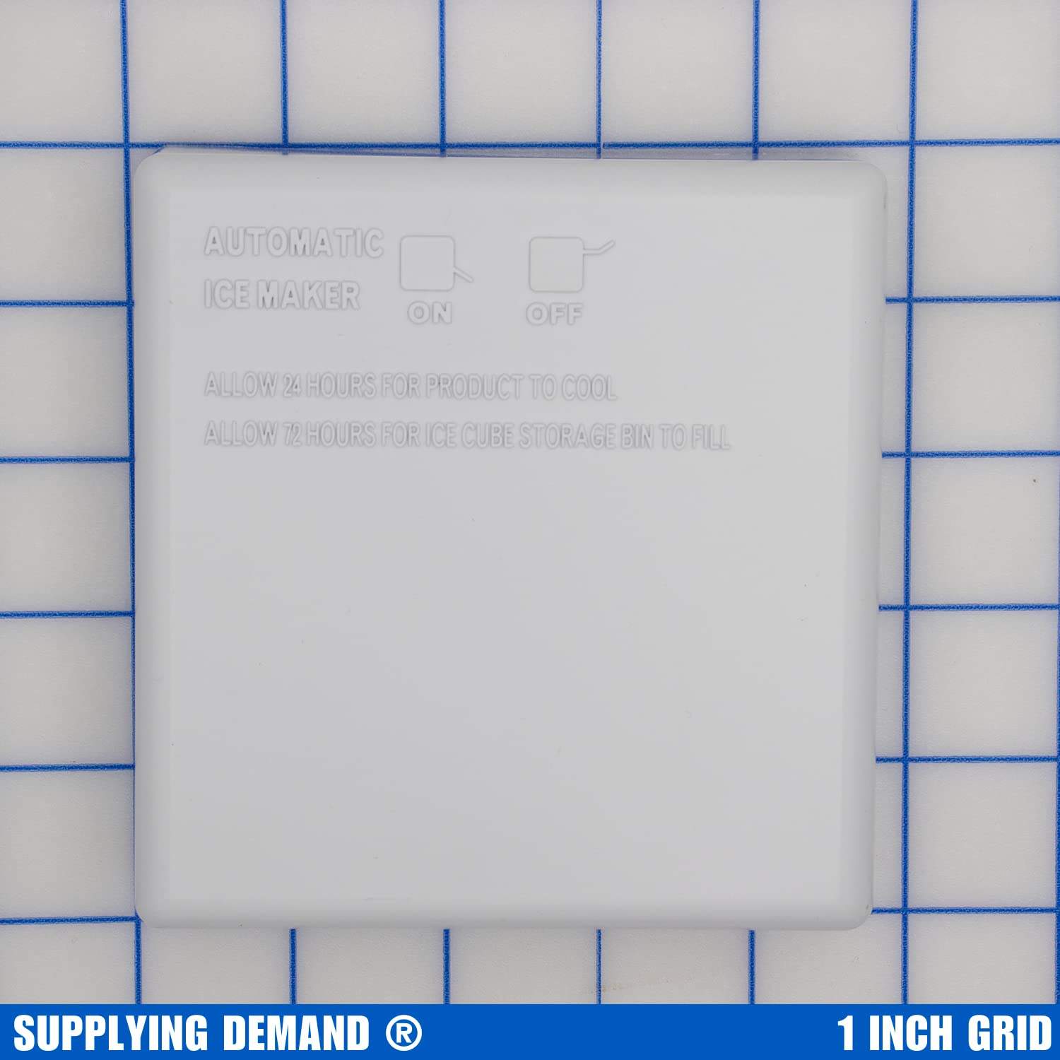 SDW10289690 w10289690-w10281554-refrigerator-ice-maker-head-cover view 11