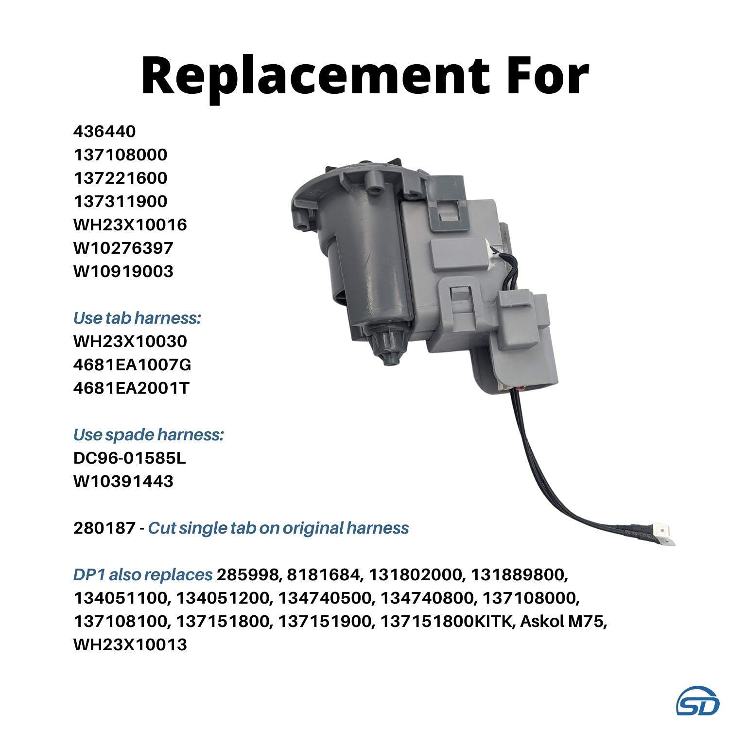 SDDP1 dp1-wh23x10028-washer-drain-pump view 11