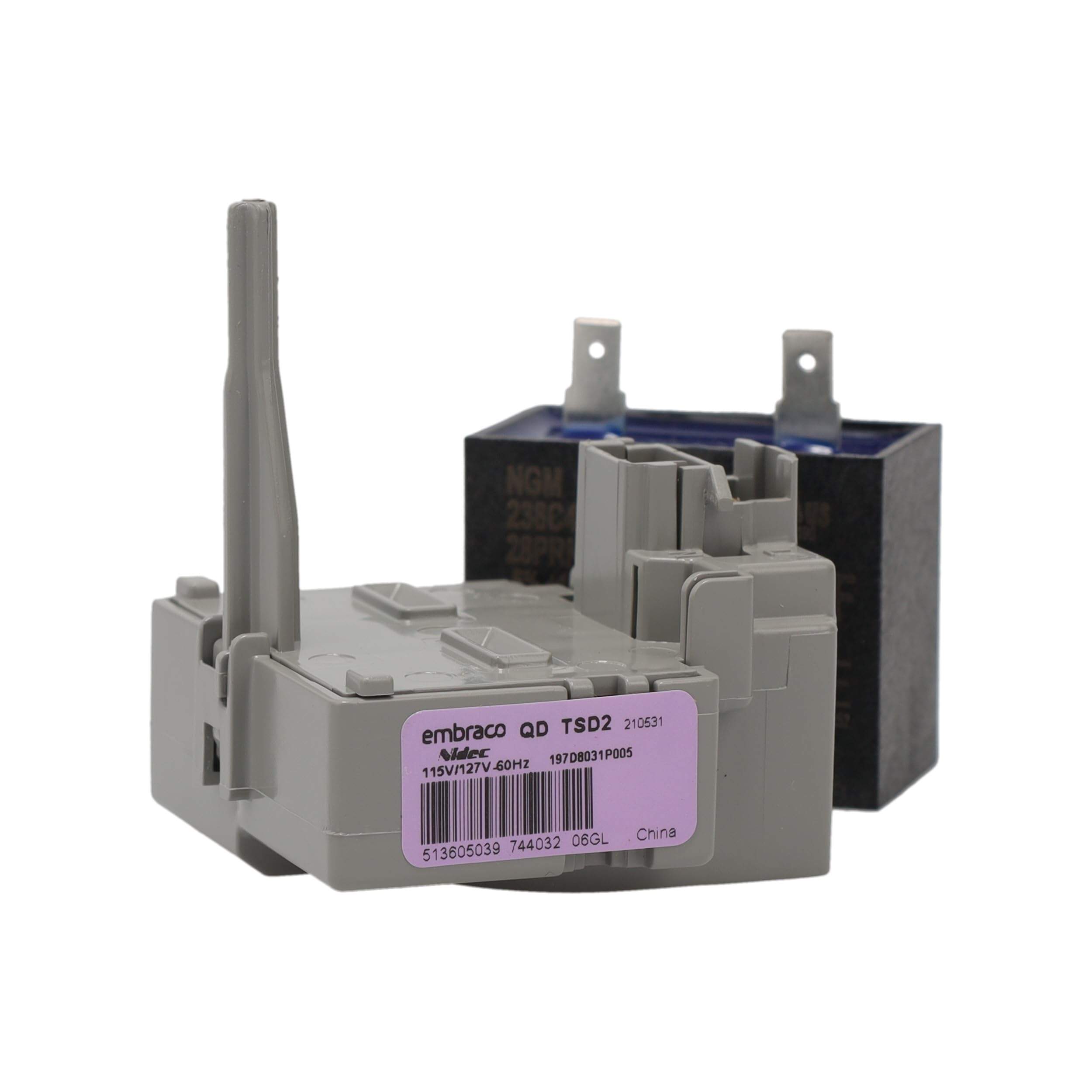 SDWR08X22874 wr08x22874-ap5970731-refrigerator-compressor-start-device view 51