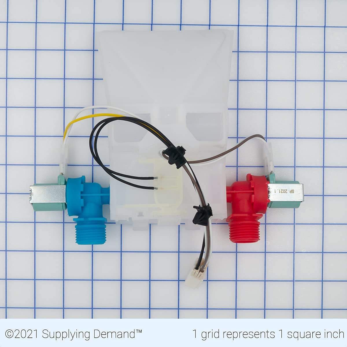 SDW10144820 w10144820-wpw10144820-washer-water-valve-inlet-assembly view 21