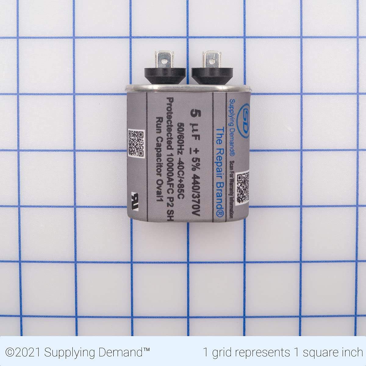 SDCR5X440 cr5x440-tjc5x440-capacitor-run-5-mfd-oval view 11