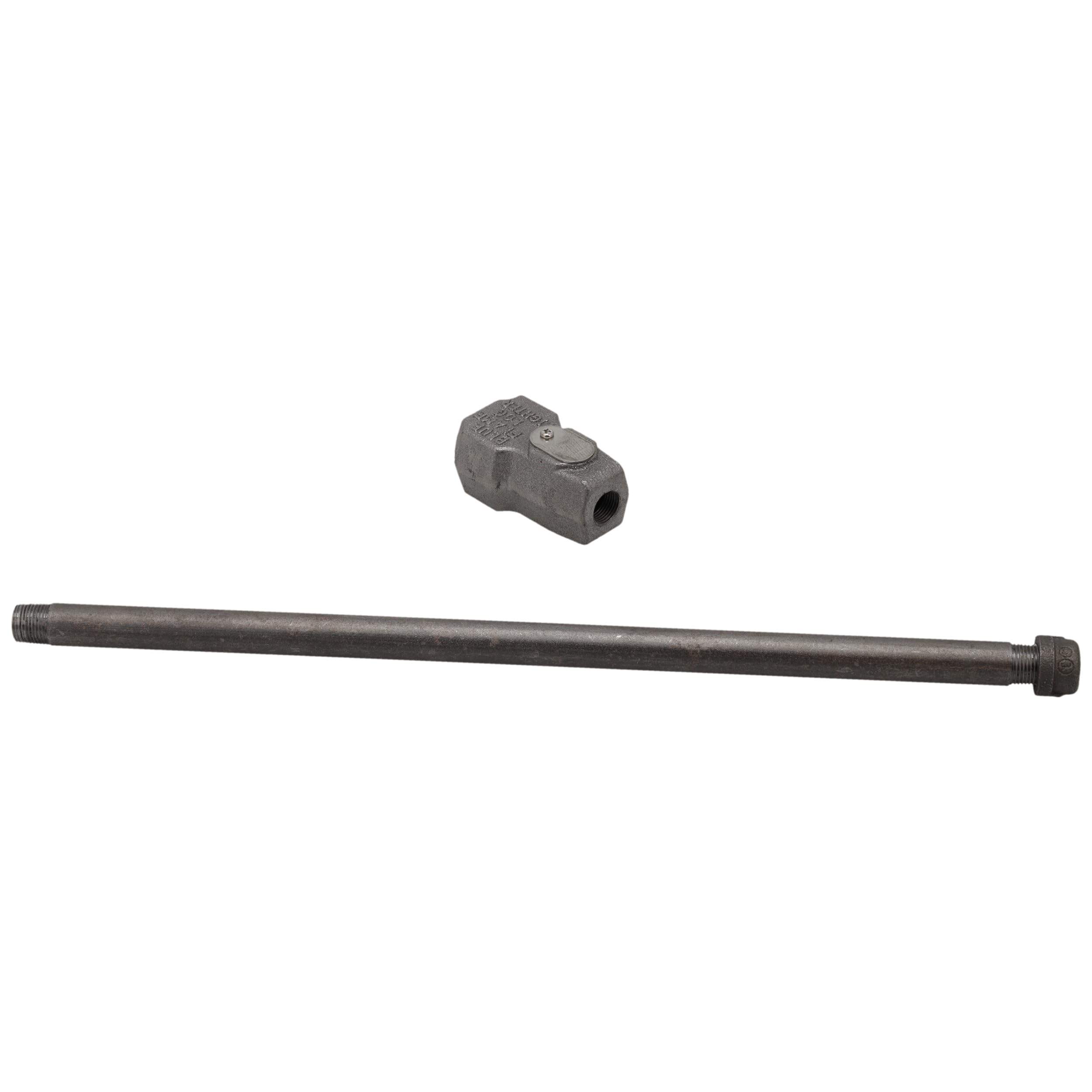 SDLLA90-LP55-165 lla90-lp55-165-log-lighter-propane-pipe-and-cap view 81