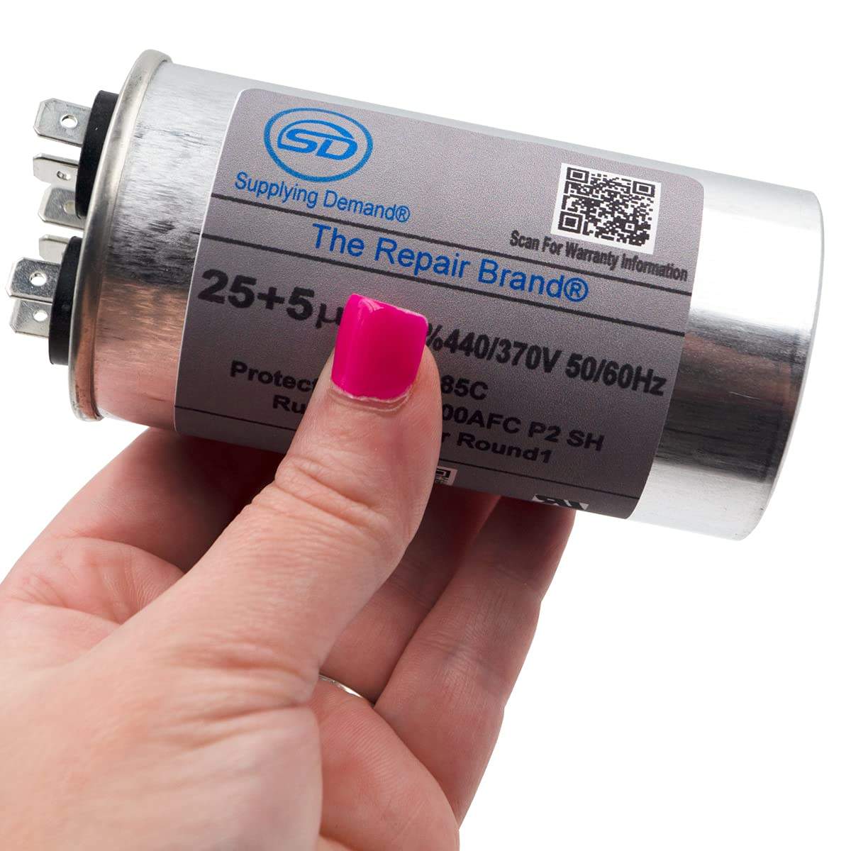 SDCD25+5X440R cd25-5x440r-hvac-run-capacitor view 31