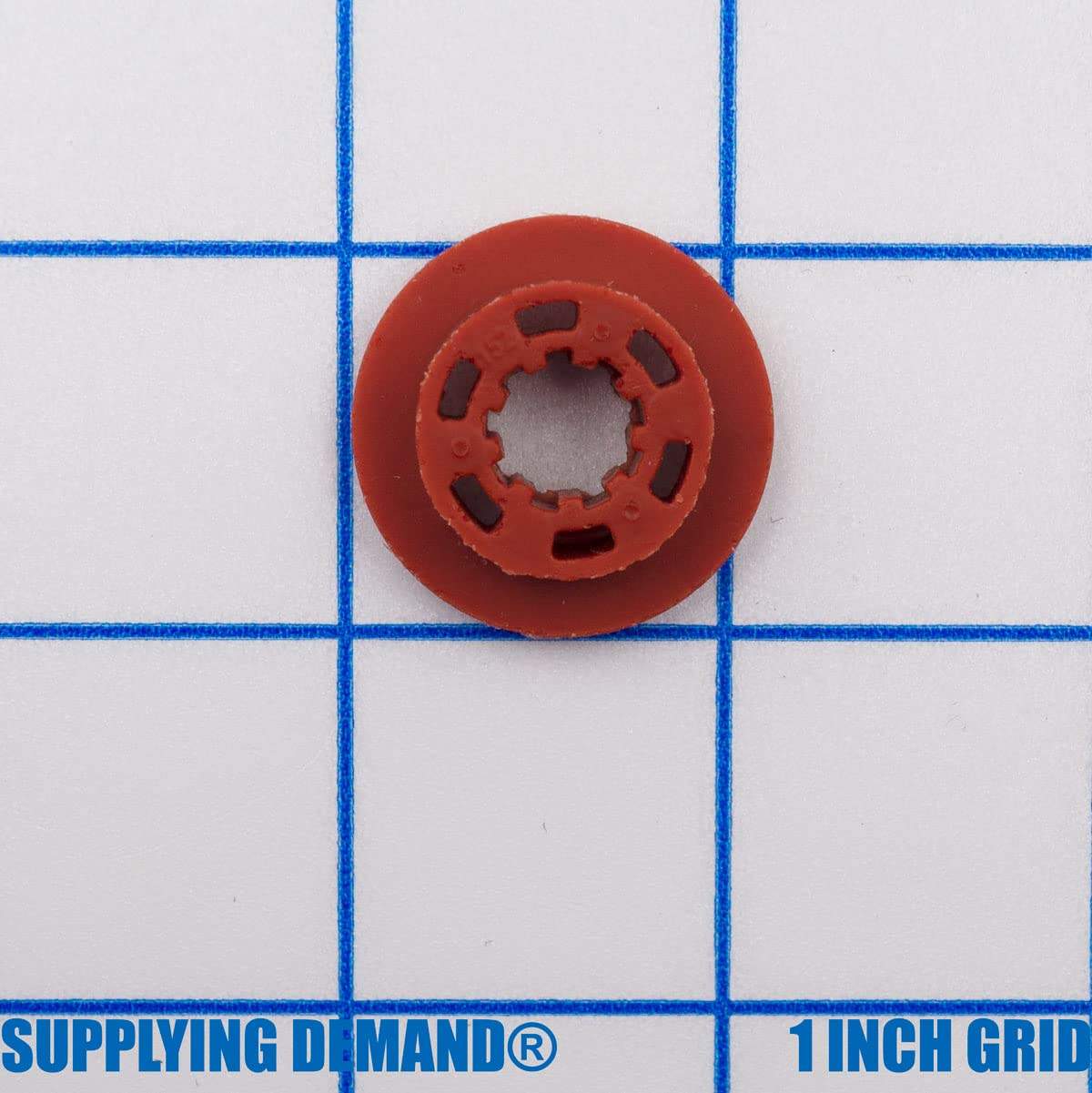 SDWR02X12008 wr02x12008-wr2x10519-refrigerator-evaporator-fan-motor-grommet view 11