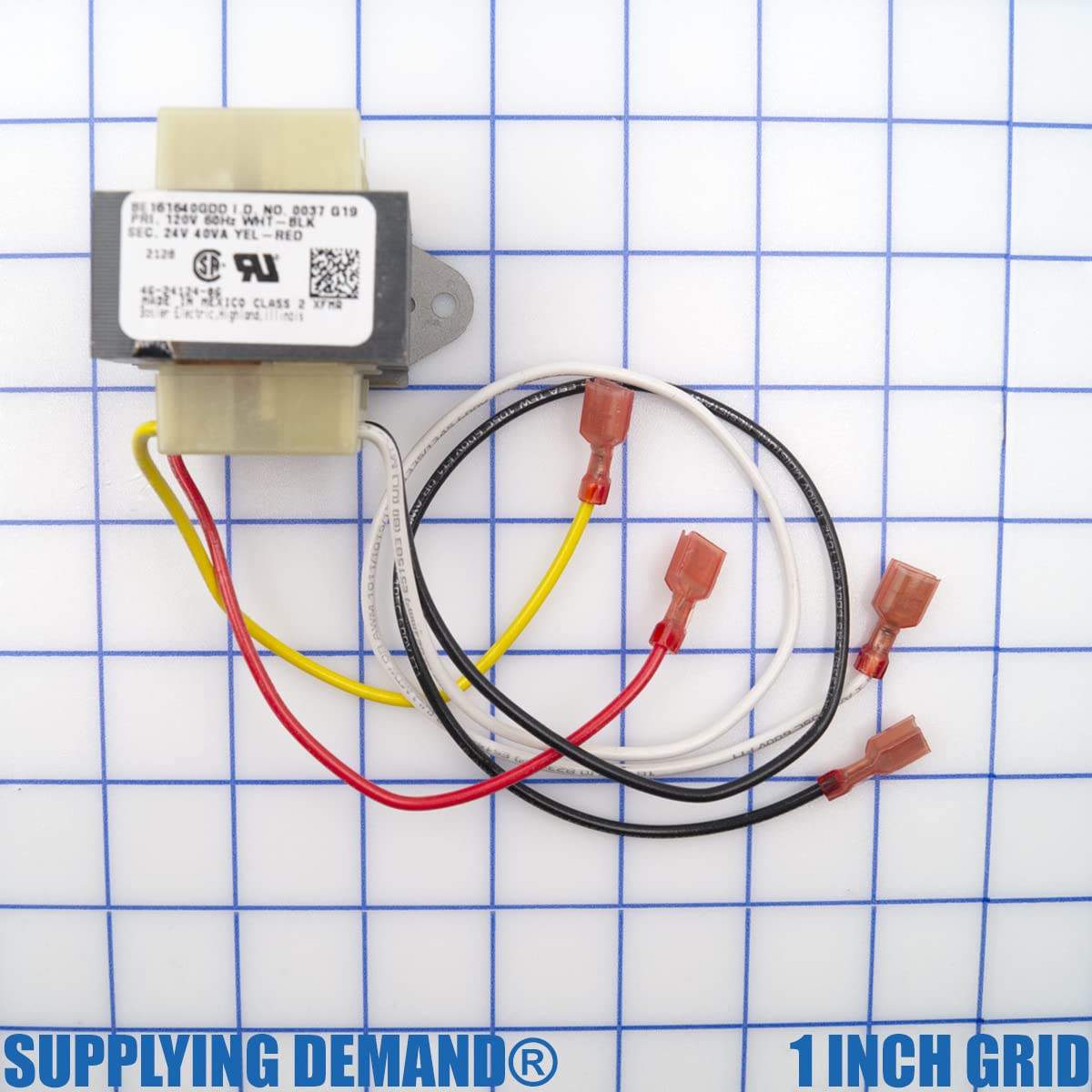SD46-24124-06 46-24124-06-hvac-transformer-40-va-120-24v-channel-2-hole-mount view 21