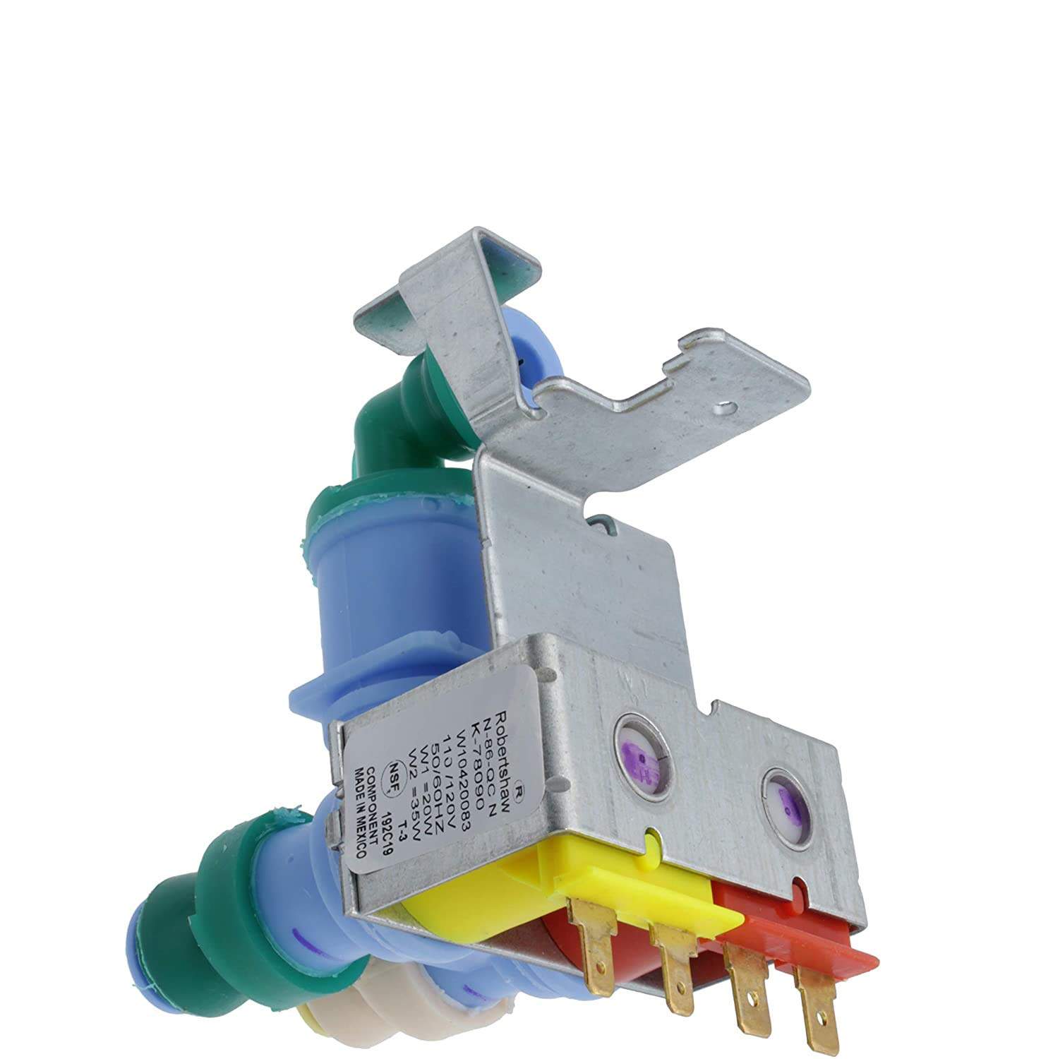 SDW10420083 w10420083-2118775-refrigerator-water-inlet-valve view 21