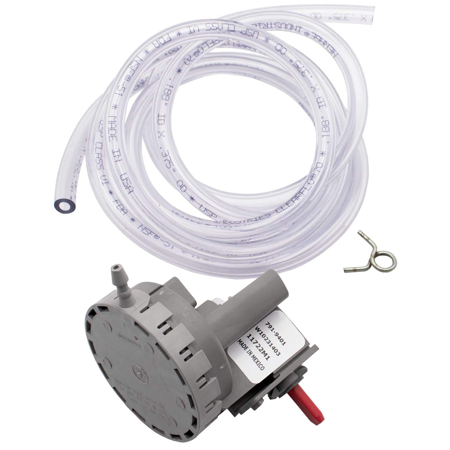 SDW10339251 w10339251-w10339329-washer-water-level-pressure-switch-kit view 21
