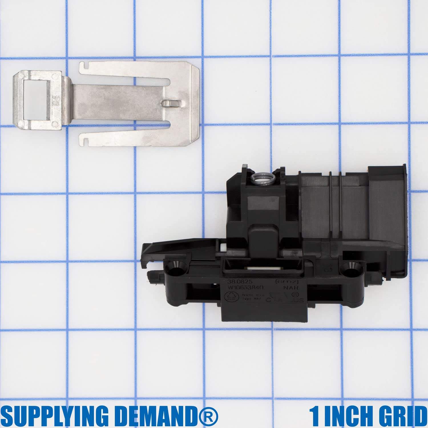 SDW10619006 w10619006-w10380262-dishwasher-door-latch-assembly view 21