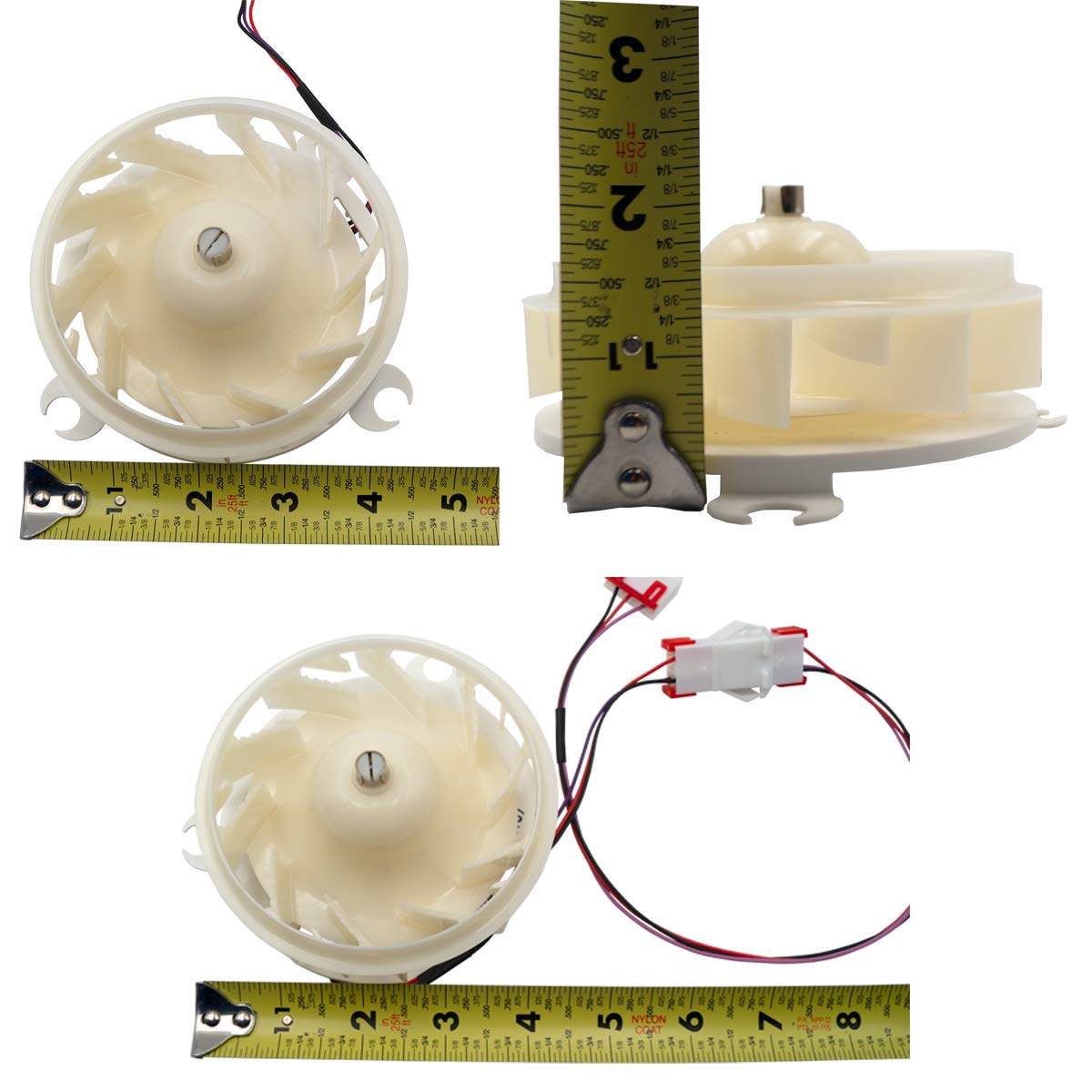 SDEAU64824401 eau64824401-eau61505013-refrigerator-evaporator-fan-motor view 11