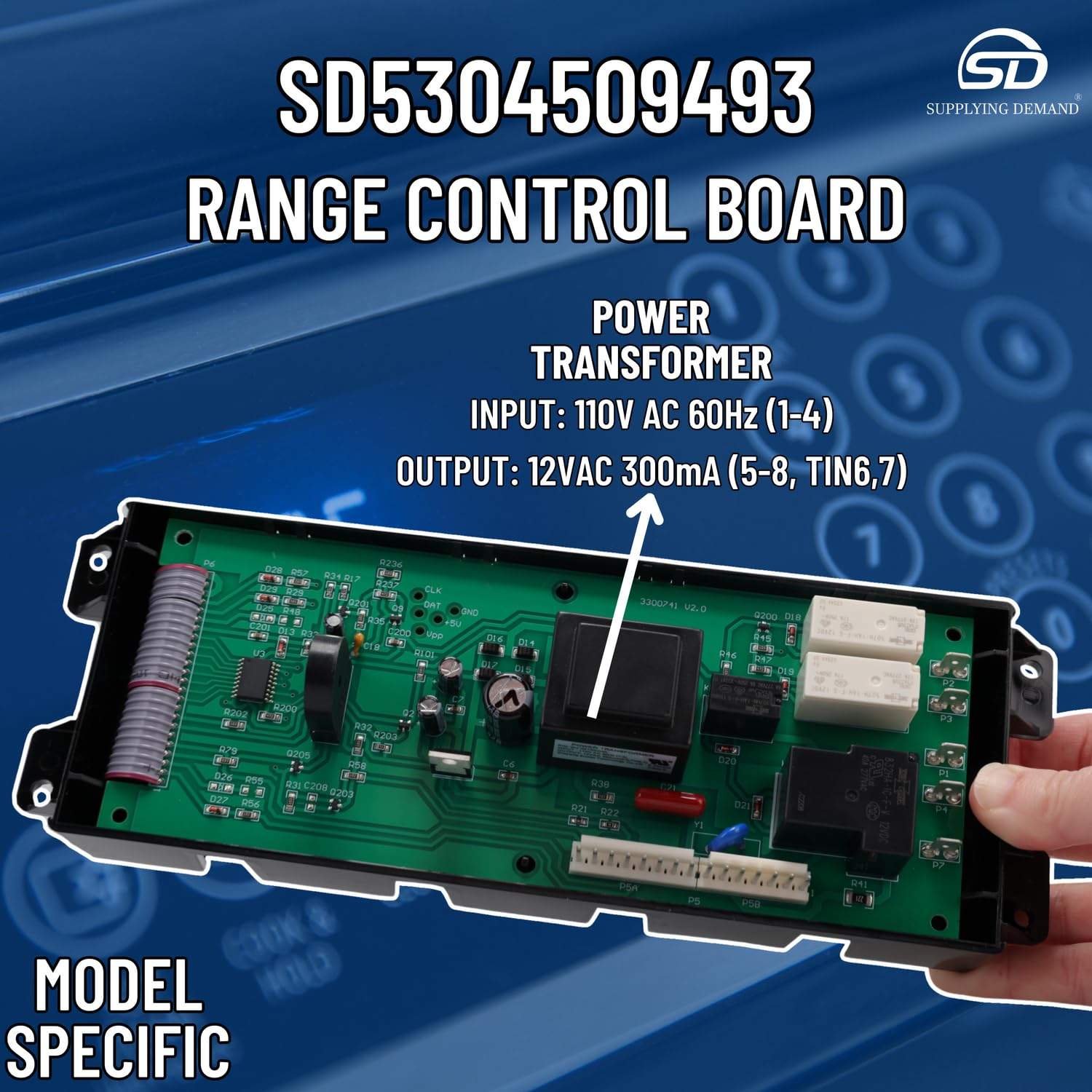 SD5304509493 5304509493-oem24993502-range-oven-control-board view 71