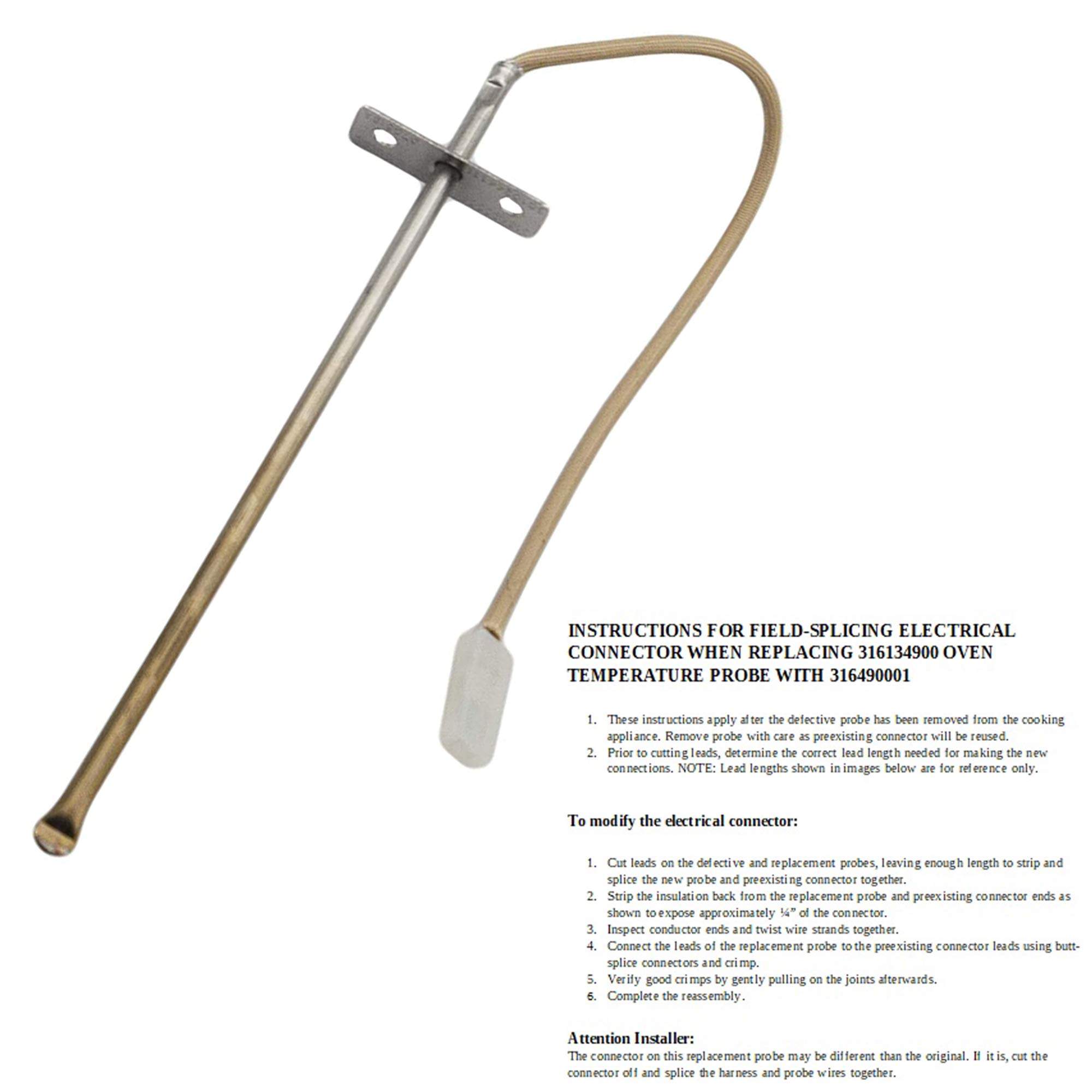 SD5304497424 5304497424-316134900-oven-temperature-sensor