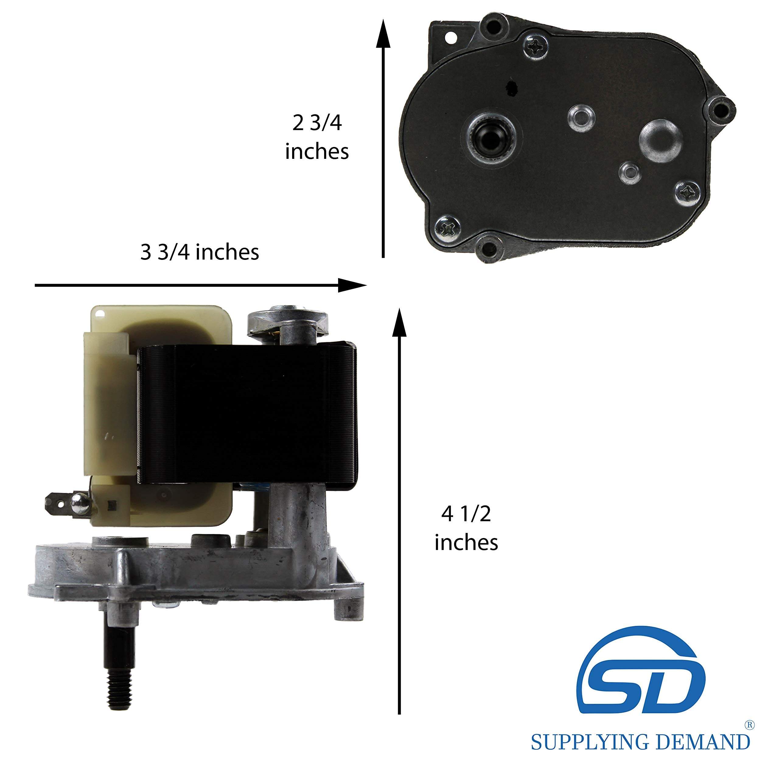 SD242221501 242221501-241676201-refrigerator-ice-bucket-auger-motor view 21