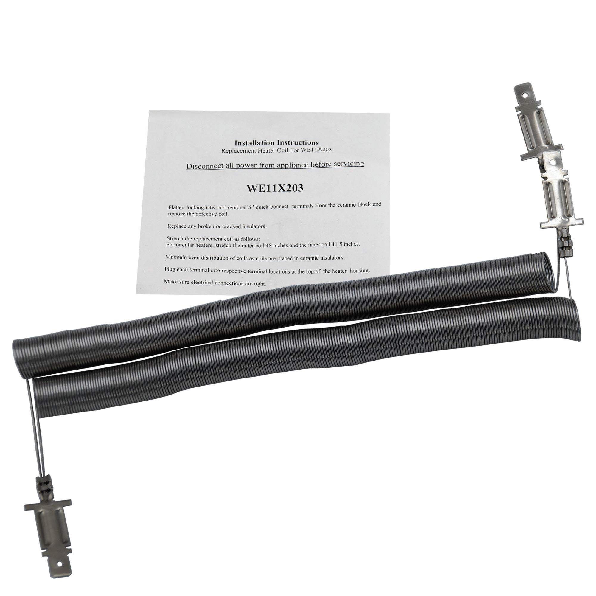 SDWE11X203C WE11X203C-WE11X0203-dryer-heater-element-kit