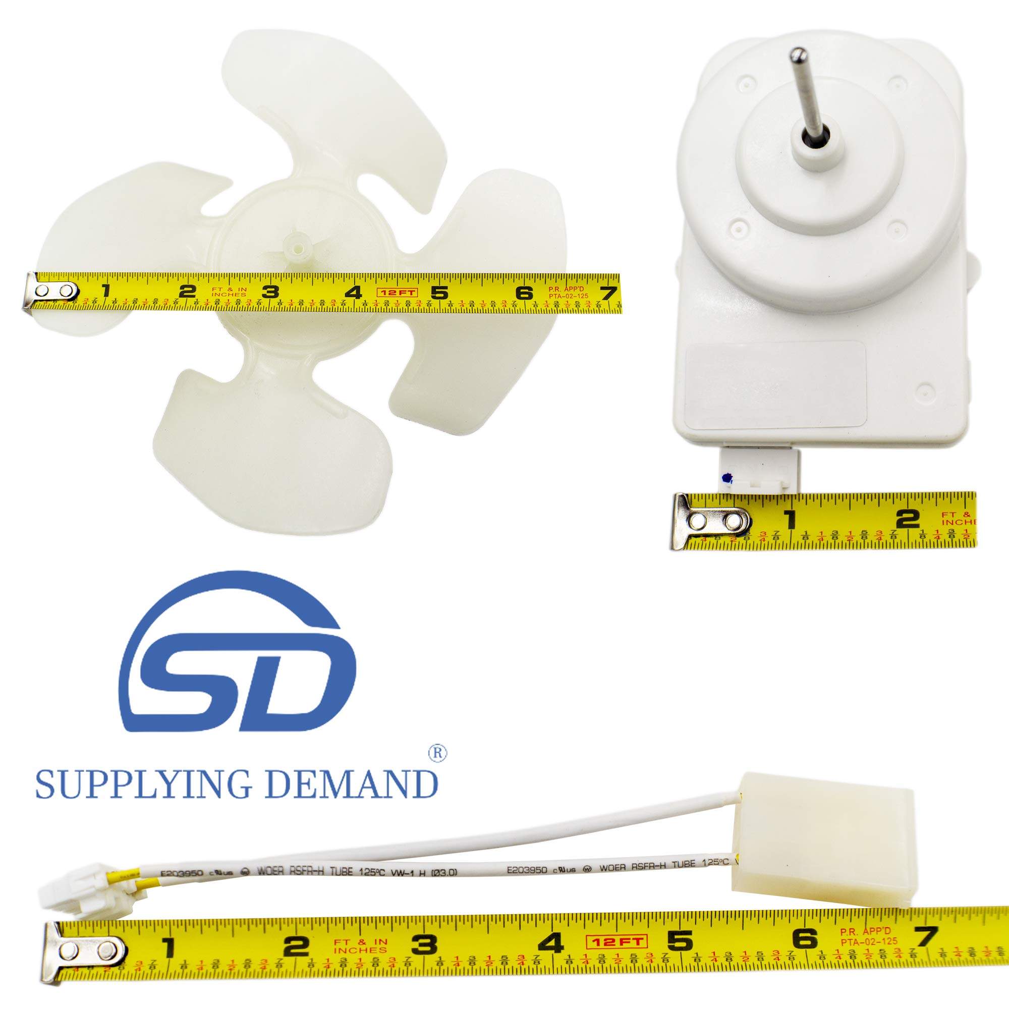 SDW10124096 w10124096-oem17274630-refrigerator-condenser-fan-motor-kit view 21