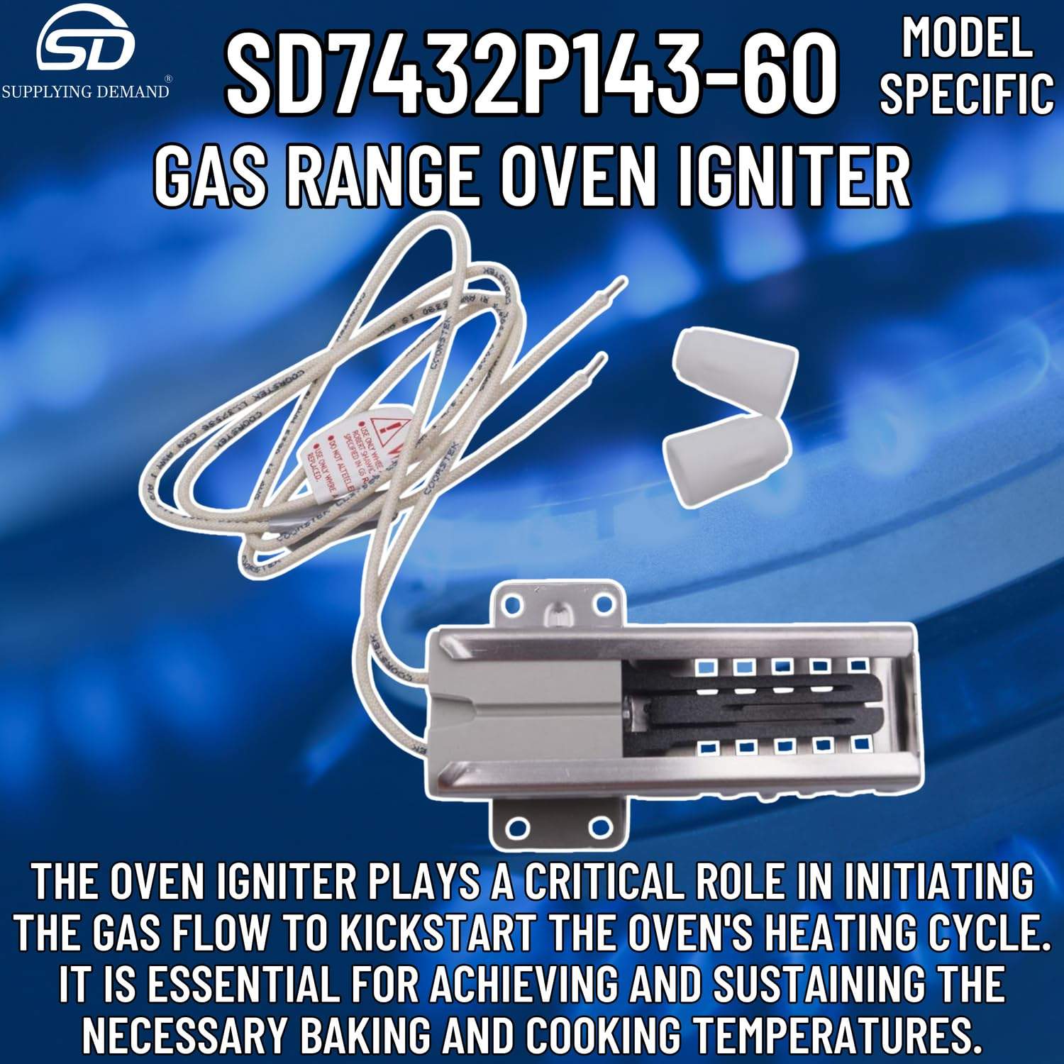 SD7432P143-60 7432p143-60-w11596211-gas-range-oven-igniter view 11