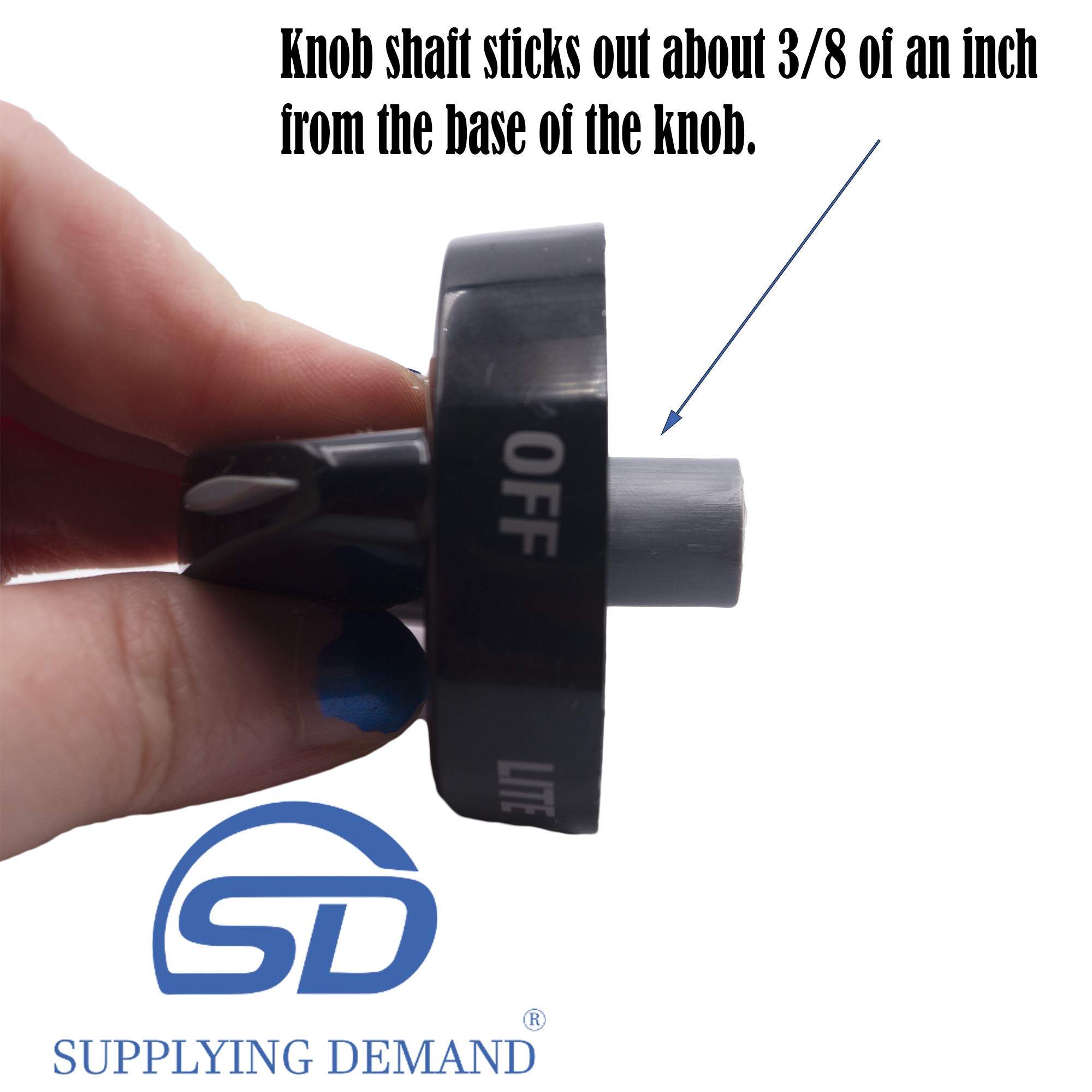 SD316442513 316442513-ps2332411-gas-range-control-knob view 51