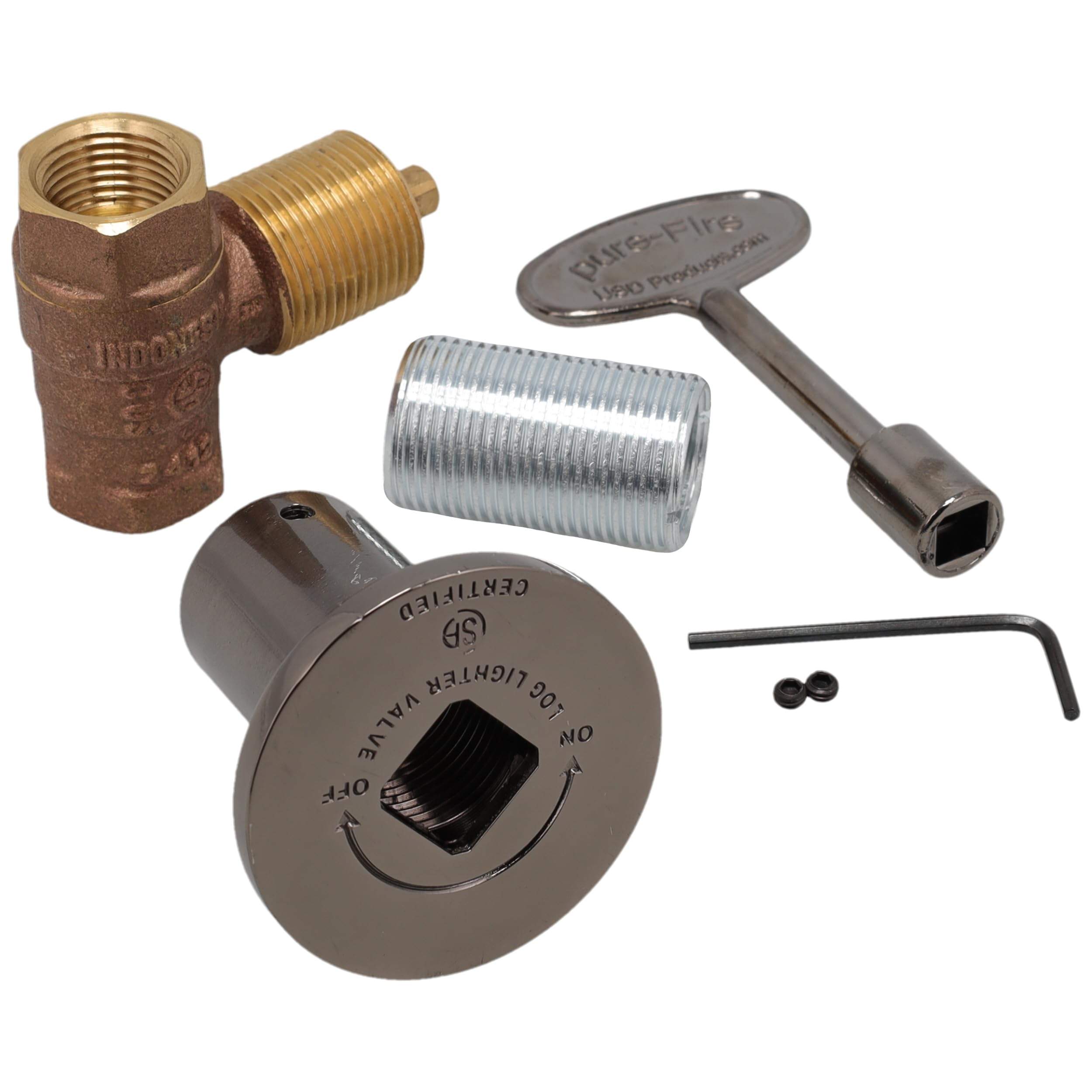 SDBVL-2SK-PWT bvl-2sk-pwt-ips-straight-valve-with-cover-and-key