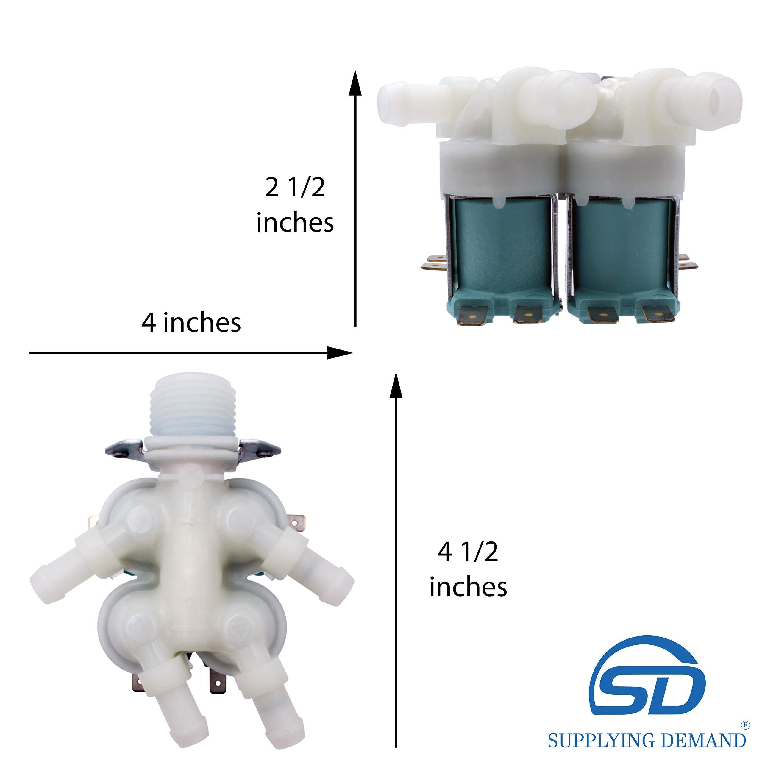 SDDC62-00214M dc62-00214m-2979589-washer-cold-water-inlet-valve view 21