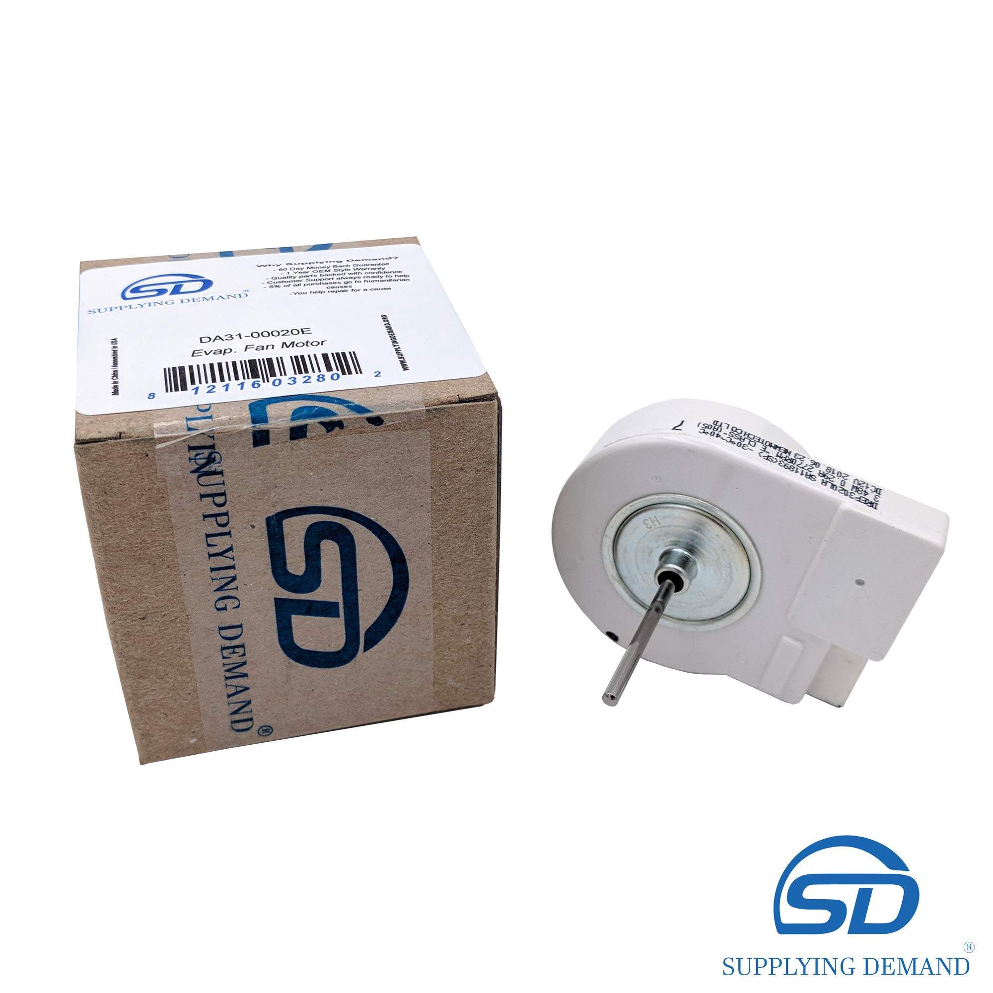 SDDA31-00020E-FBA da31-00020e-ap4136543-refrigerator-evaporator-fan-motor view 21