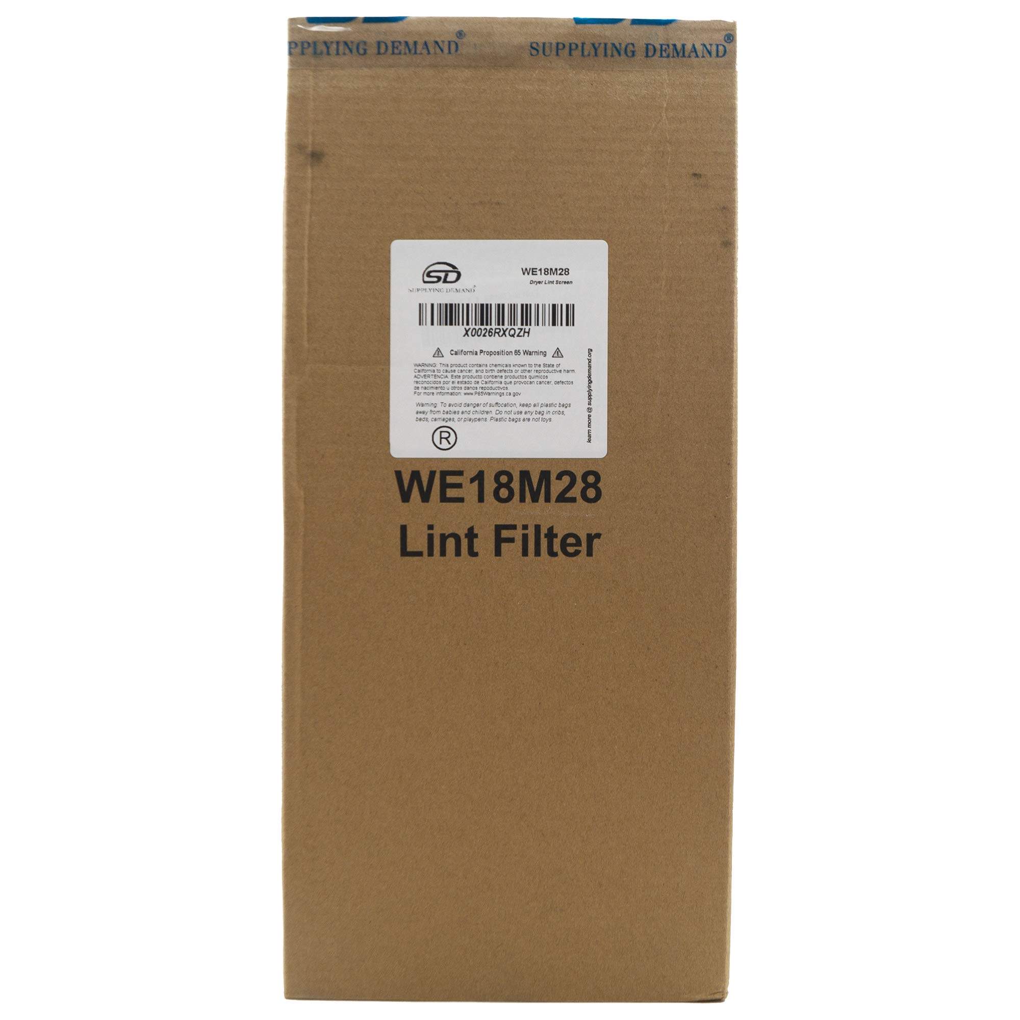 SDWE18M28 we18m28-we18x25100-dryer-lint-screen-filter view 41