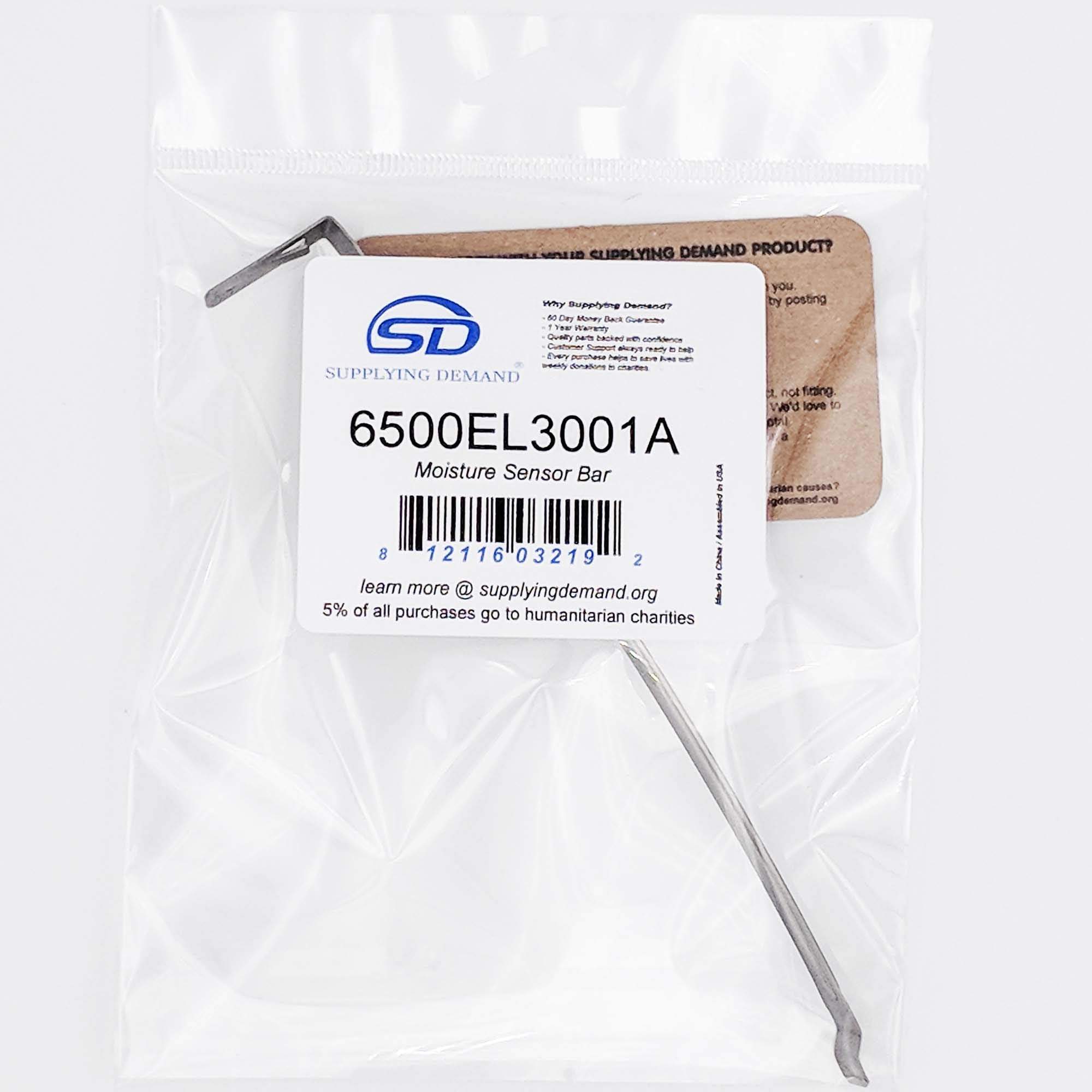 SD6500EL3001A 6500el3001a-1268224-dryer-moisture-sensor-bar view 21