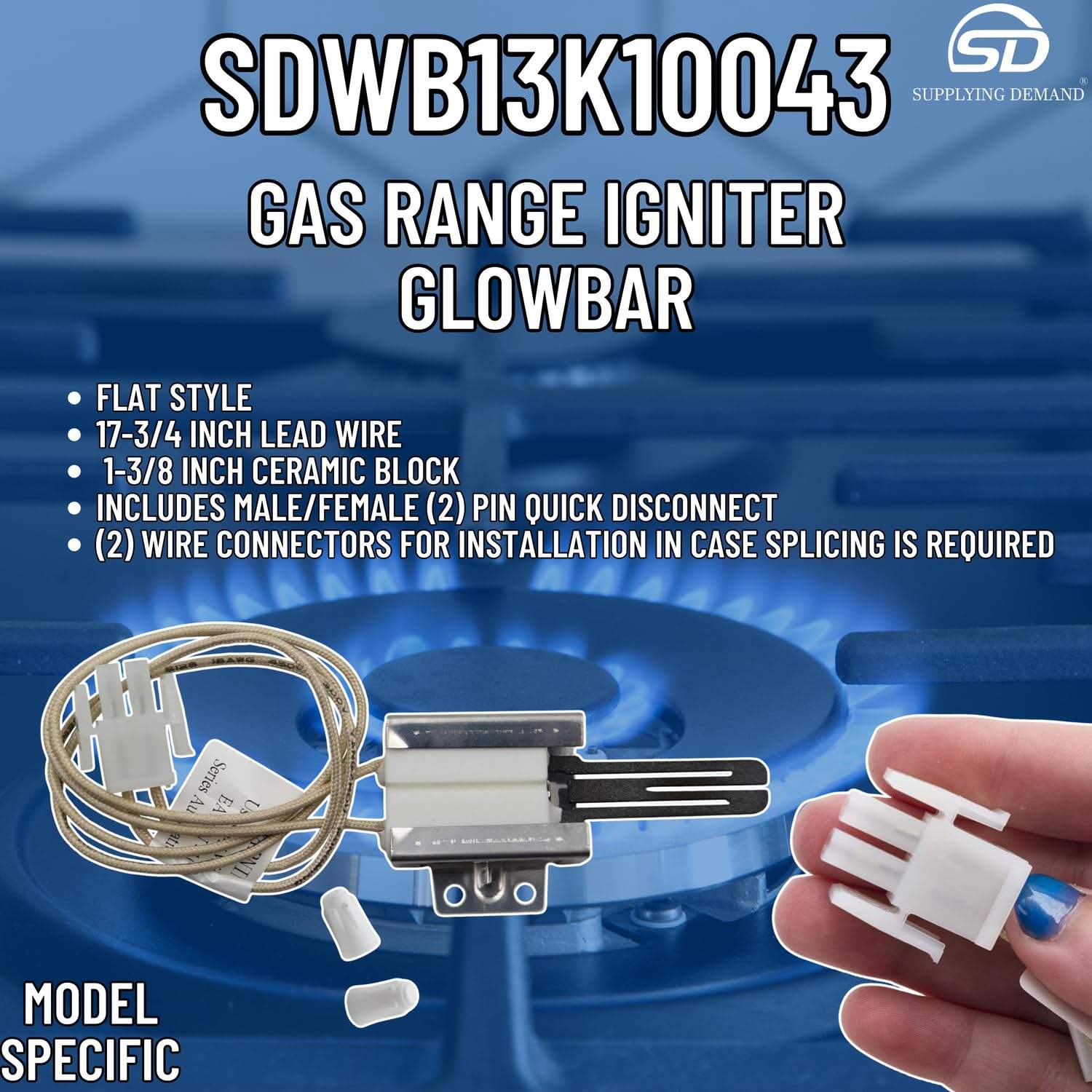 SDWB13K10043 wb13k10043-2119389-range-igniter-glowbar view 41