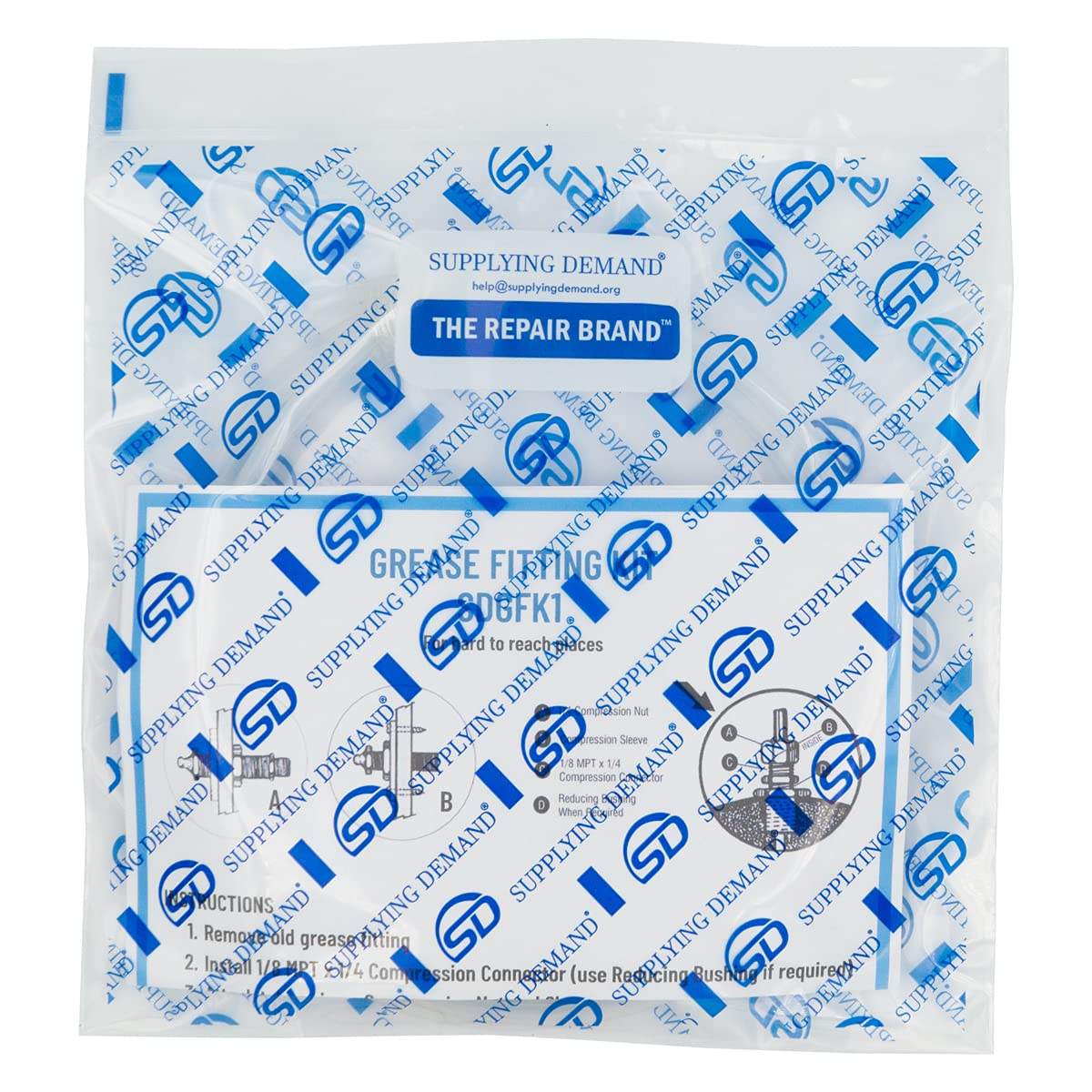 SDGFK1 gfk1-tj90gfk1-grease-fitting-kit-high-pressure-tubing view 31