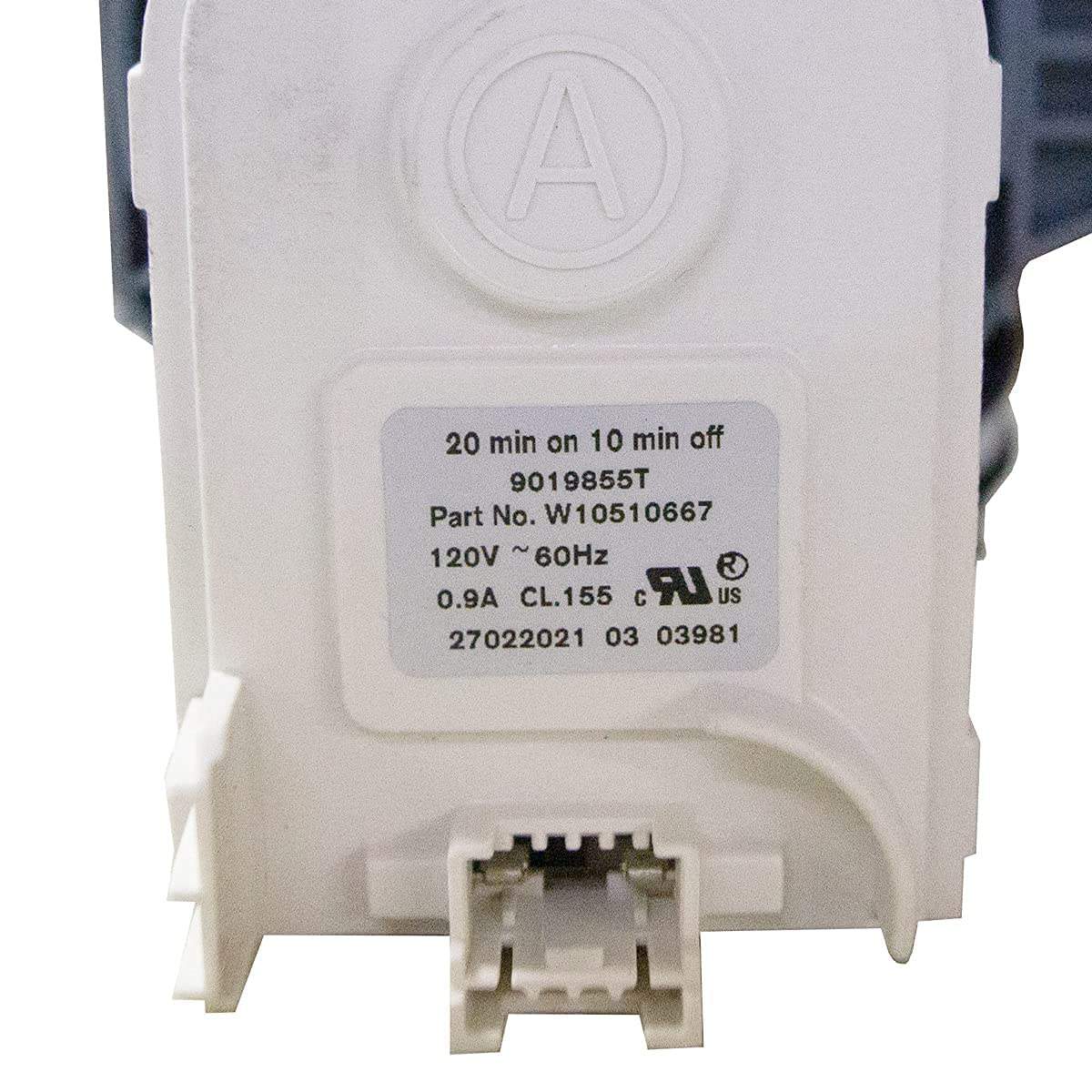 SDW10510667 w10510667-w10349483-dishwasher-circulation-pump-motor view 51