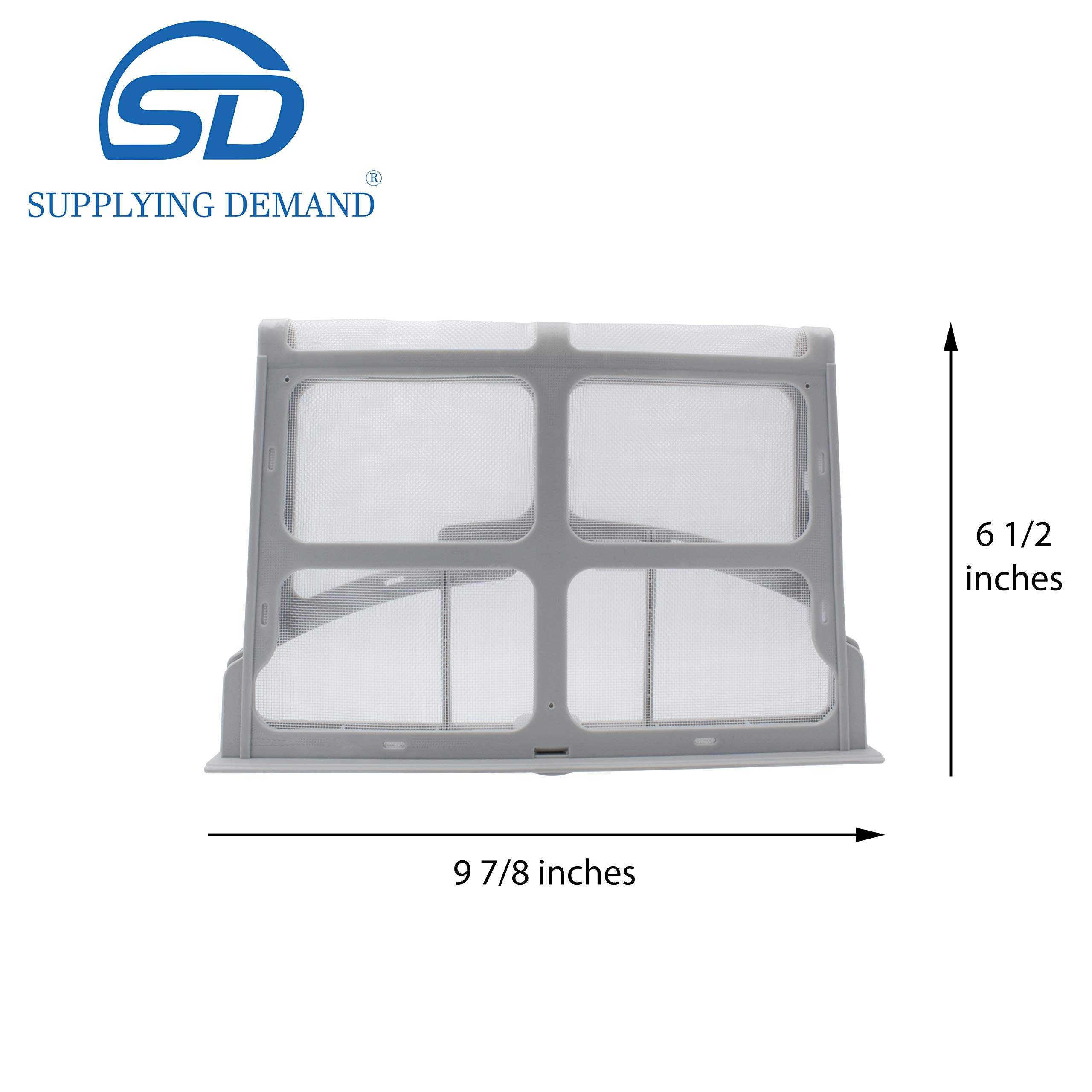 SDWE18X10015 we18x10015-1974291-dryer-lint-screen-filter view 11