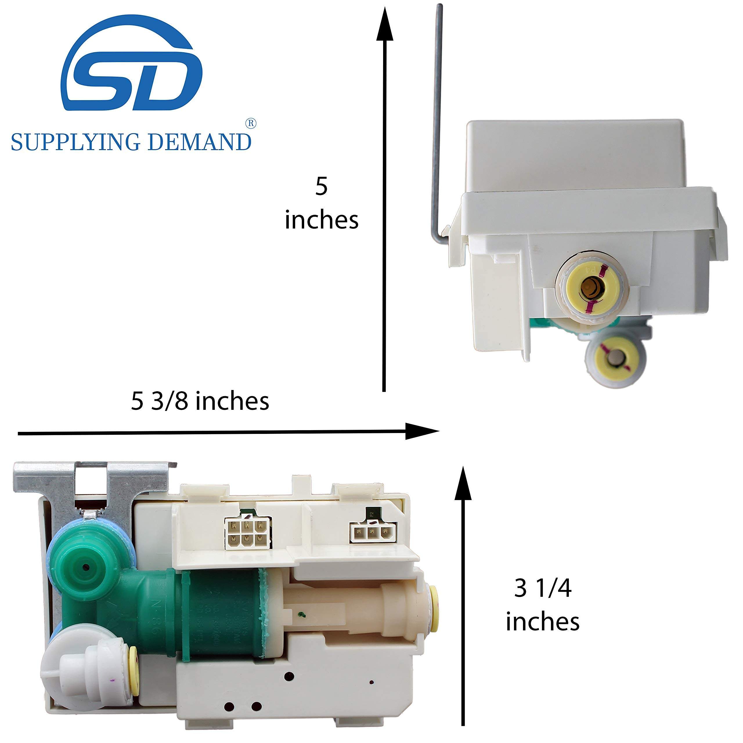 SDWR57X10072 wr57x10072-wr57x10085-ice-machine-water-valve view 21