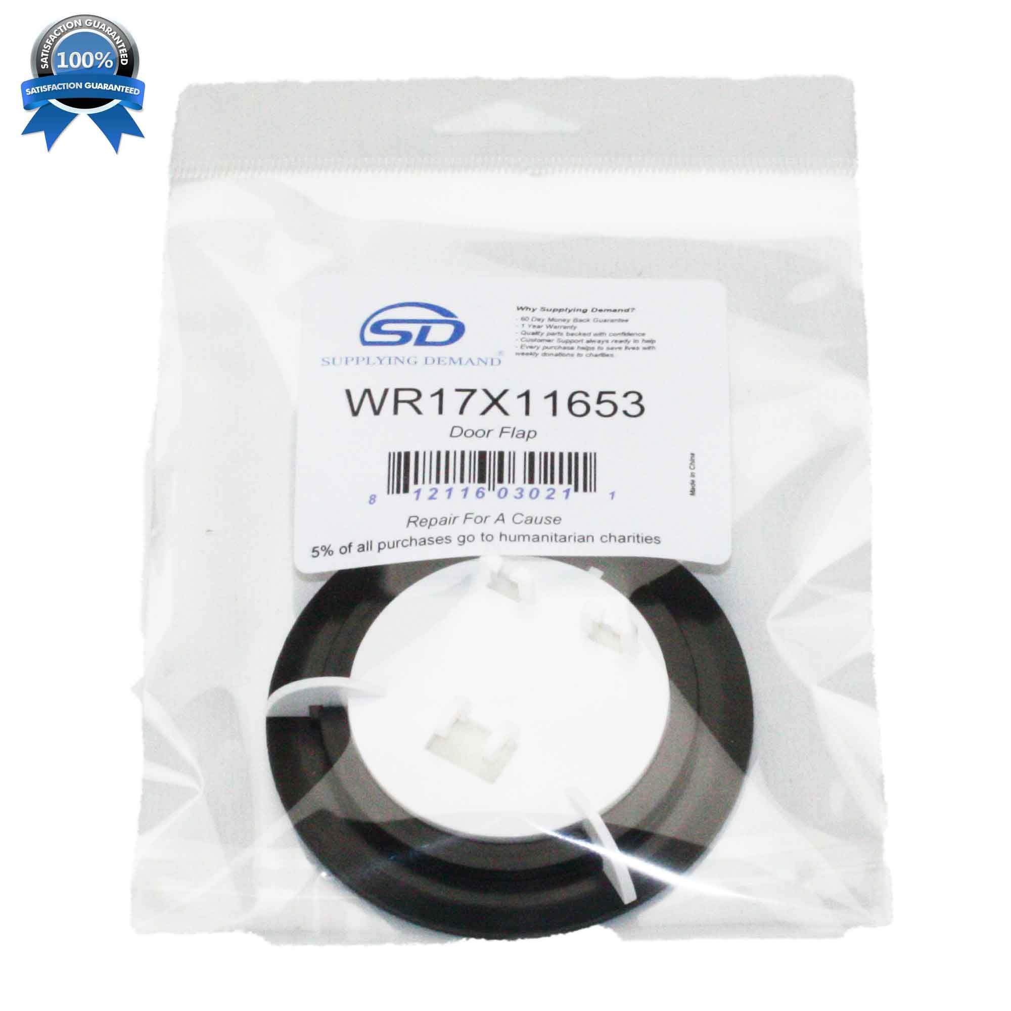 SDWR17X11653-FBA wr17x11653-wr17x3492-refrigerator-ice-dispenser-flapper view 11