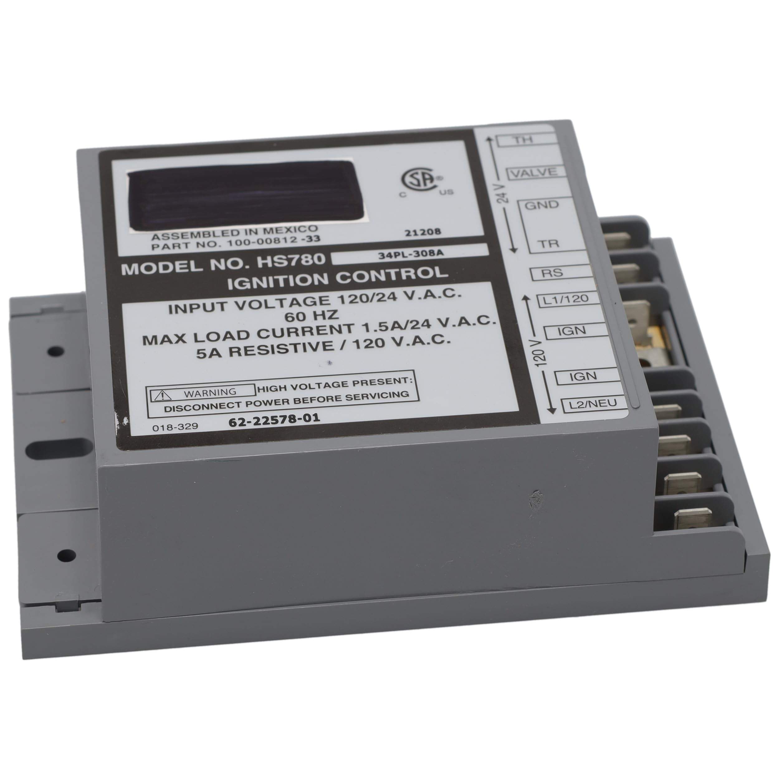 SD62-22578-01 62-22578-01-hvac-ignition-module view 41